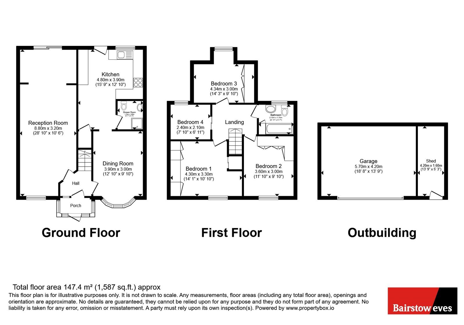 21, Brantwood Gardens, Ilford floorplan