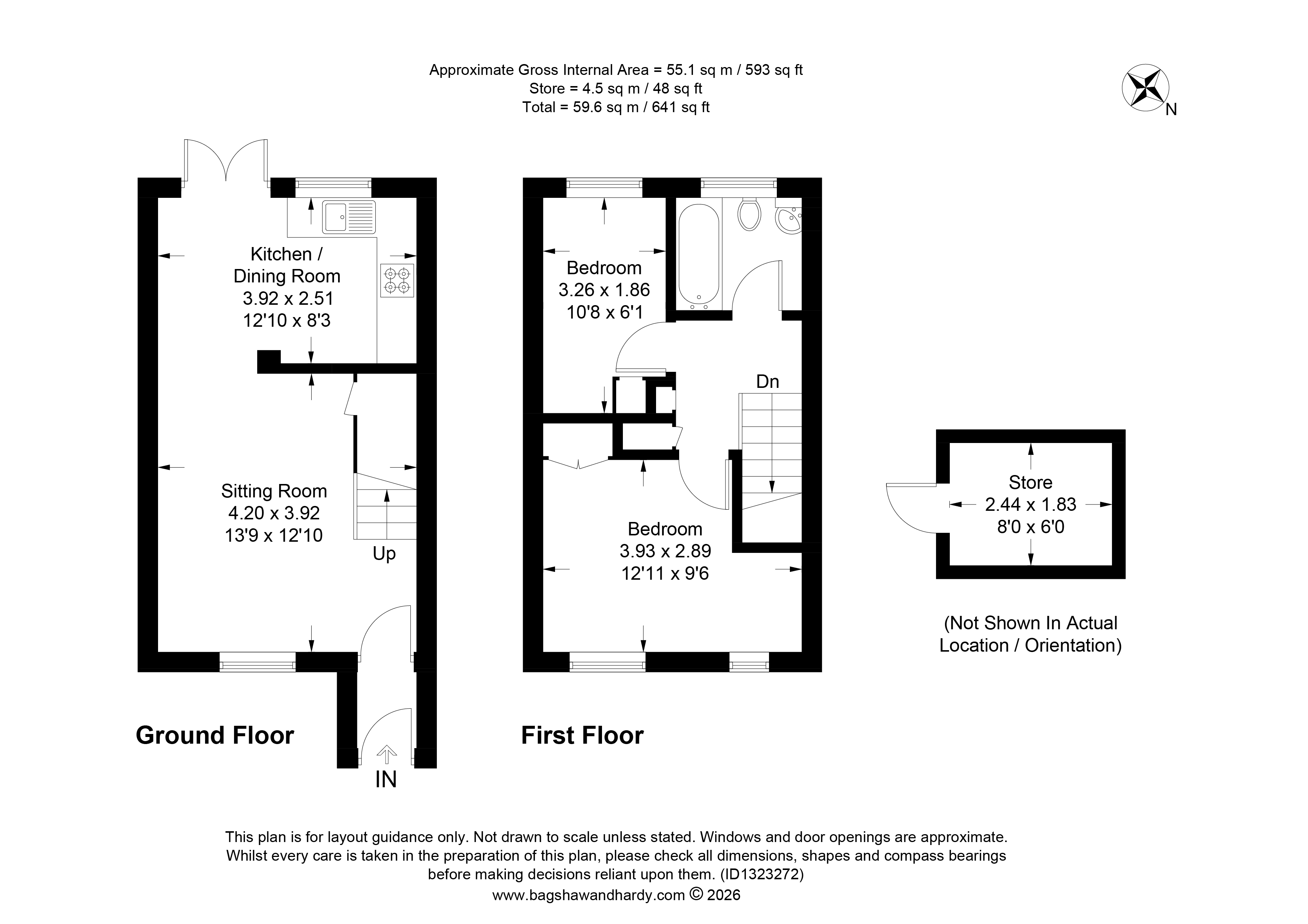 47, Devoil Close, Guildford floorplan