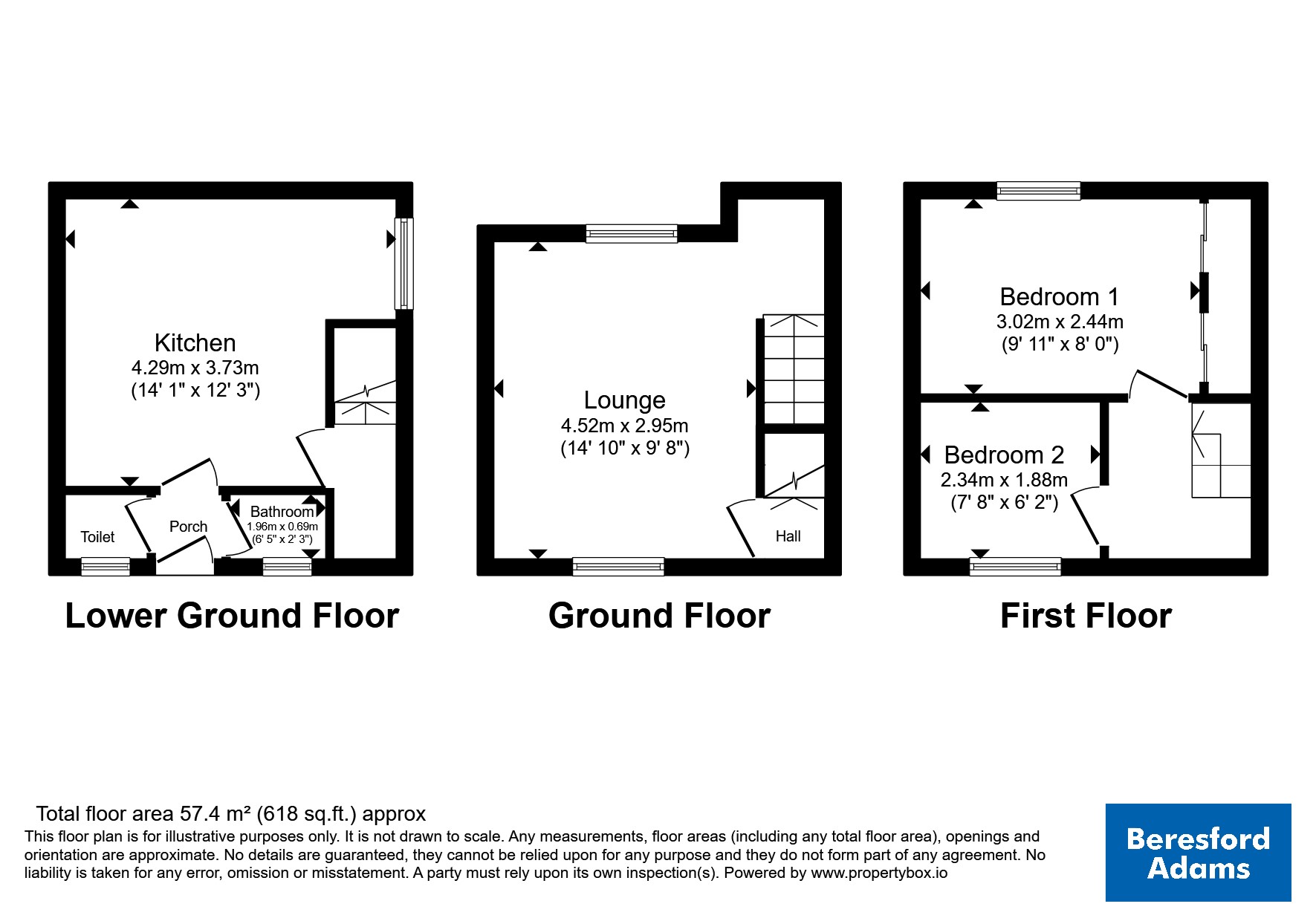 50, High Street, Gwynedd floorplan
