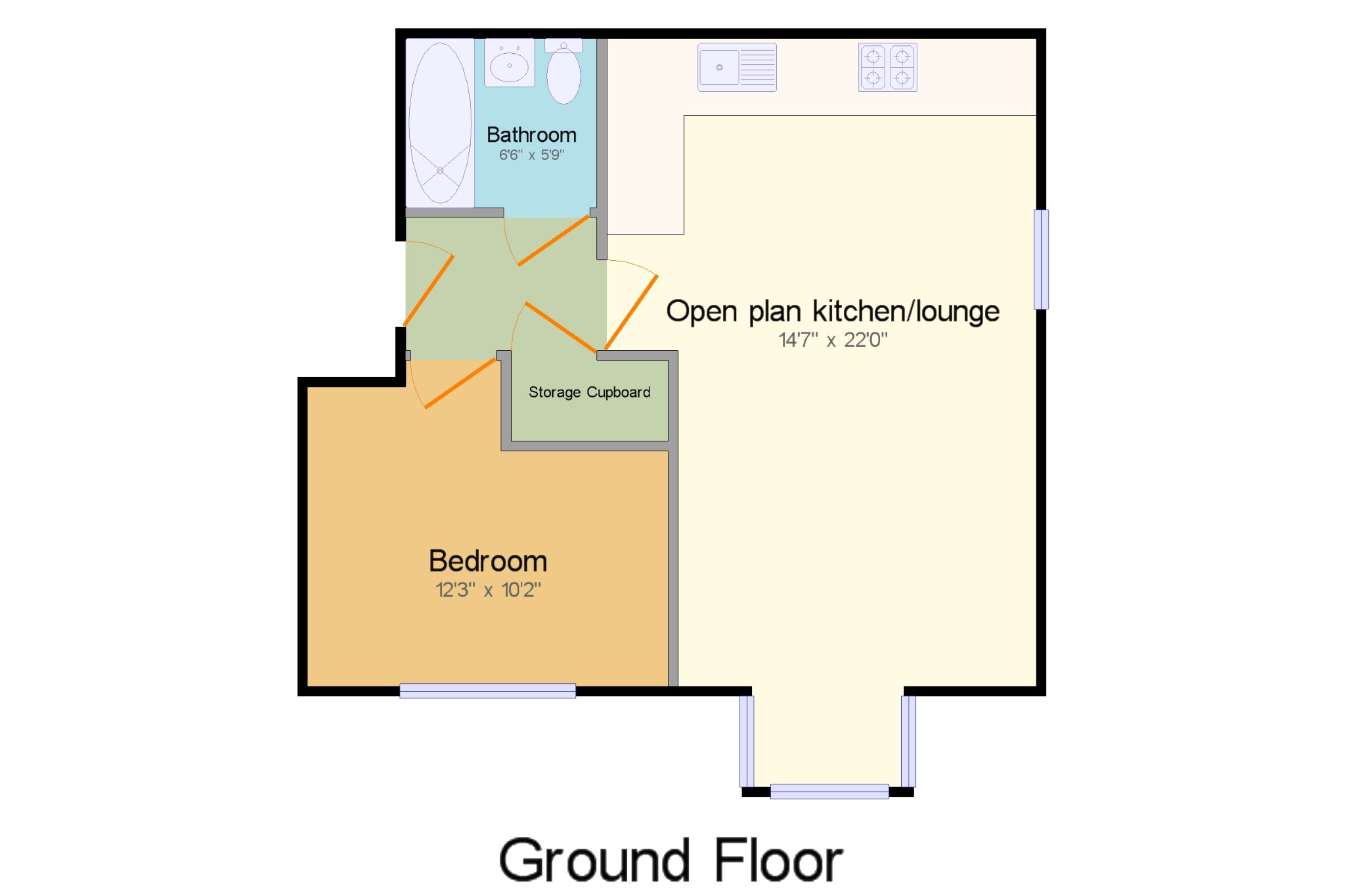 Apartment 12,, Bryers Court, Warrington floorplan