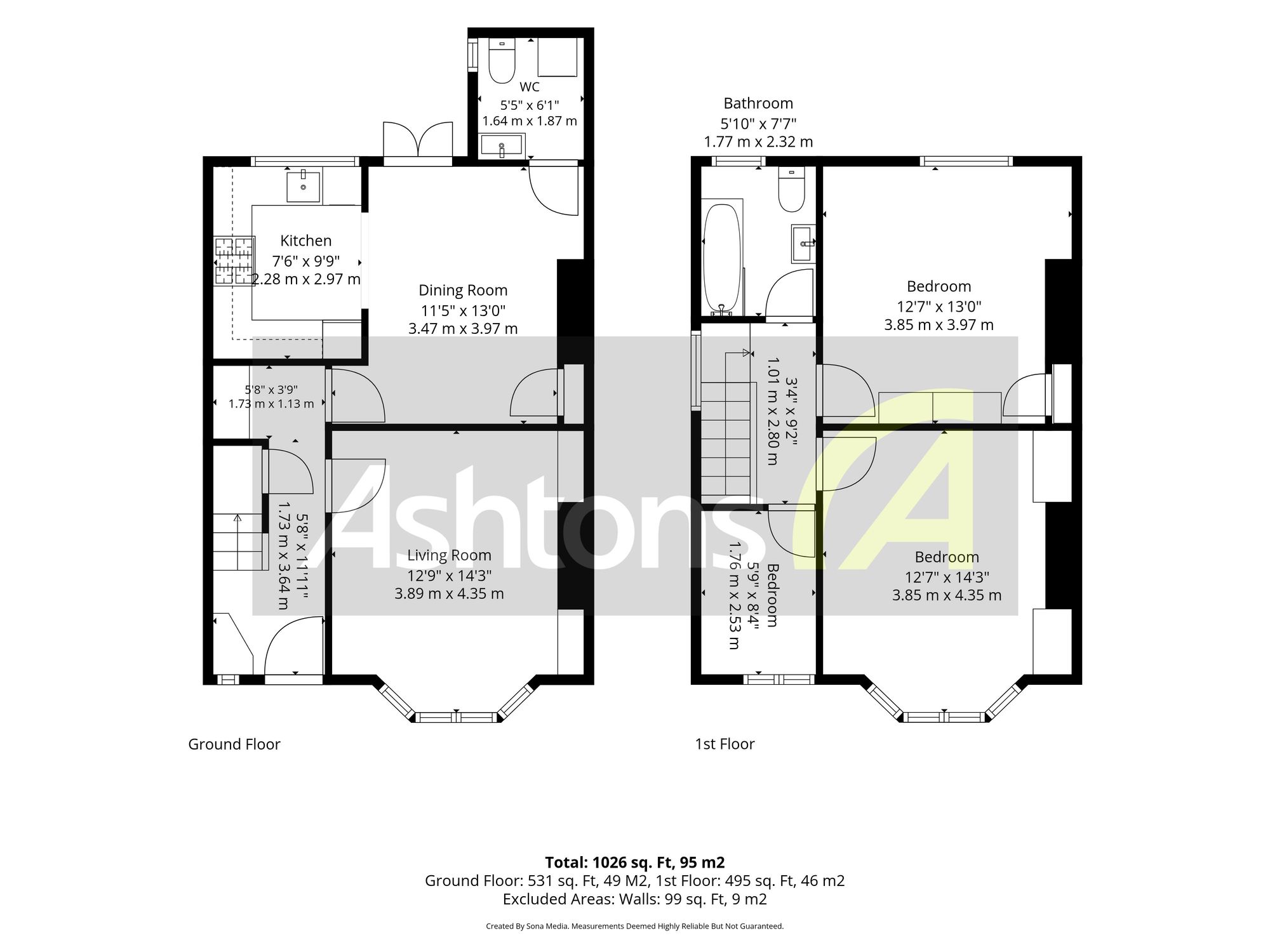 18 Queensdale Road, Liverpool floorplan