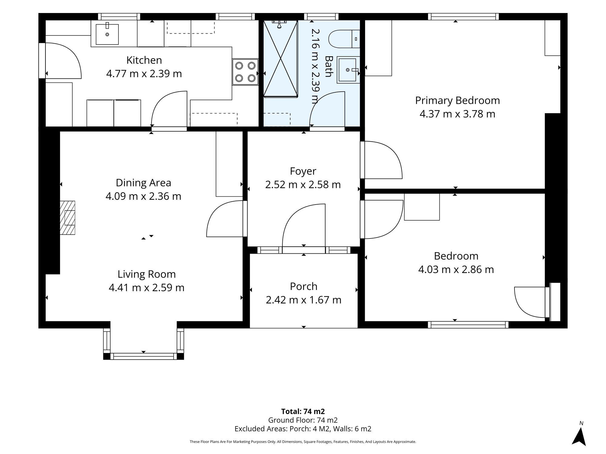 Aldersyde St. Abbs Road, Eyemouth floorplan