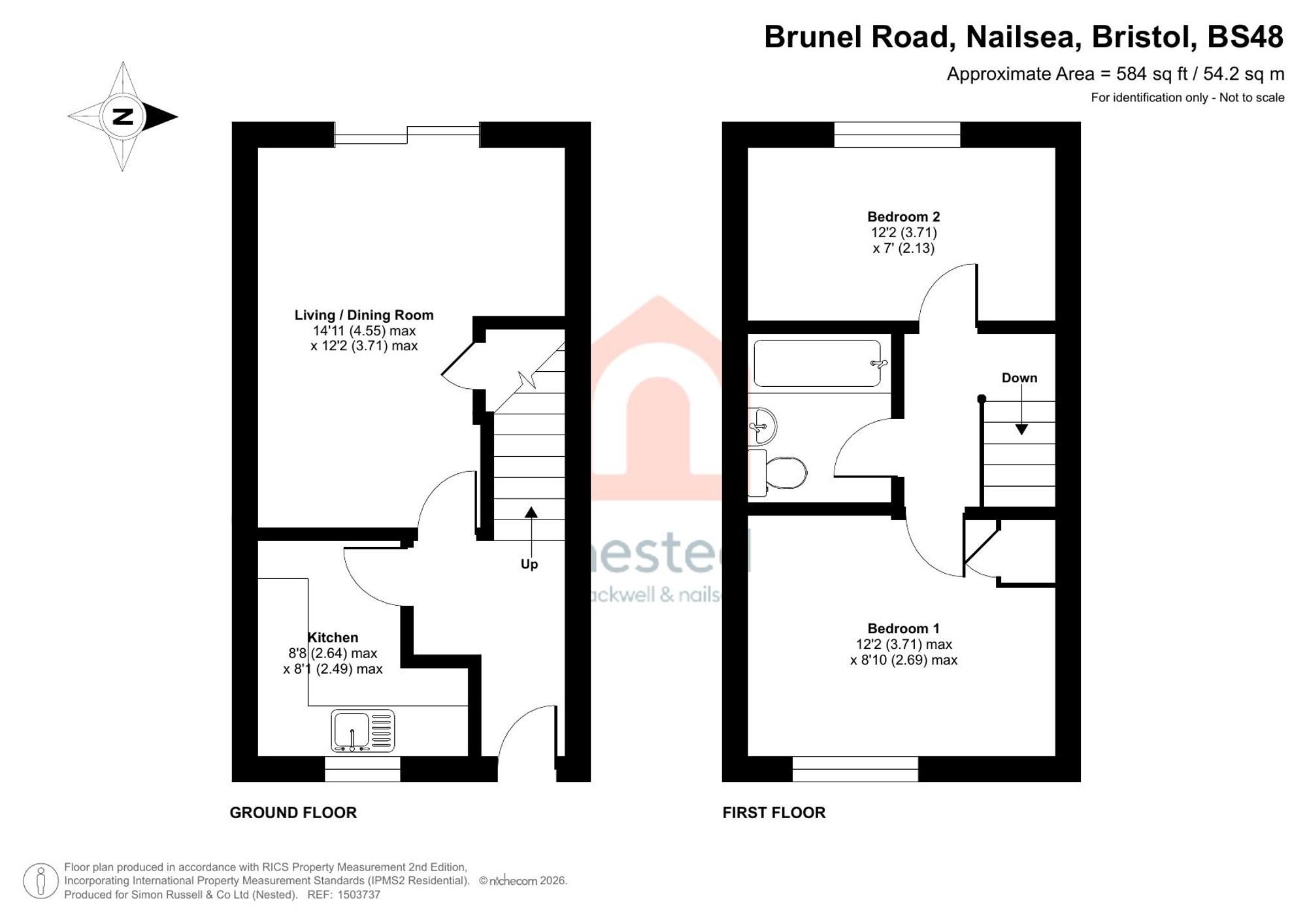40 Brunel Road, Bristol floorplan