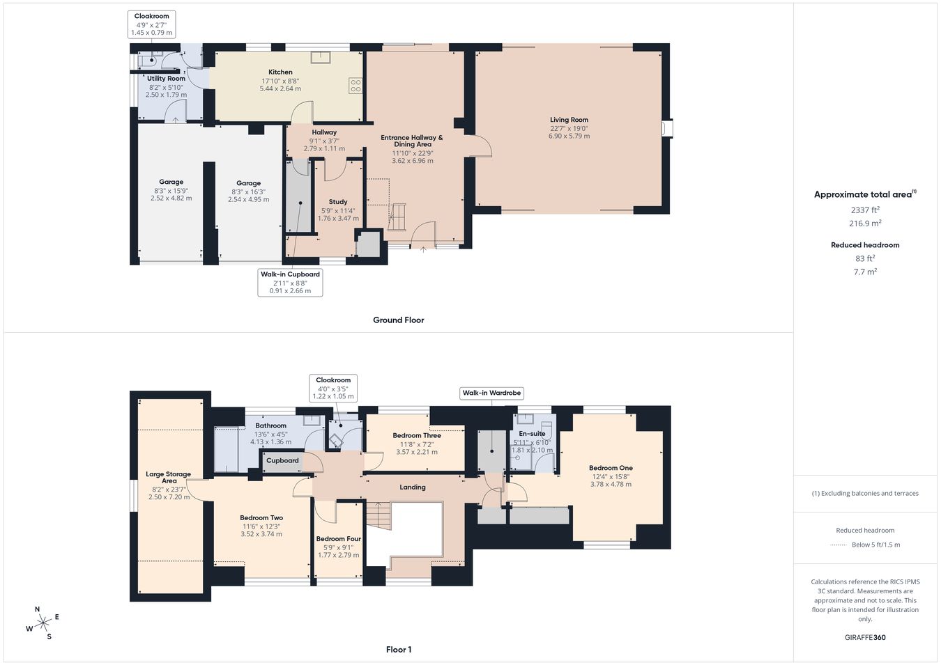 Woodlands, Pylands Lane, Southampton floorplan