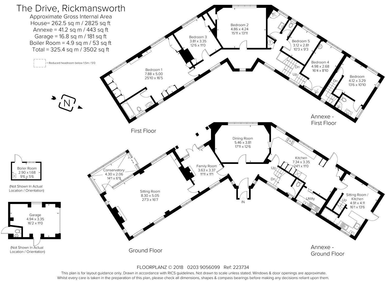 5 Bedrooms Detached house for sale in The Drive, Rickmansworth, Hertfordshire WD3