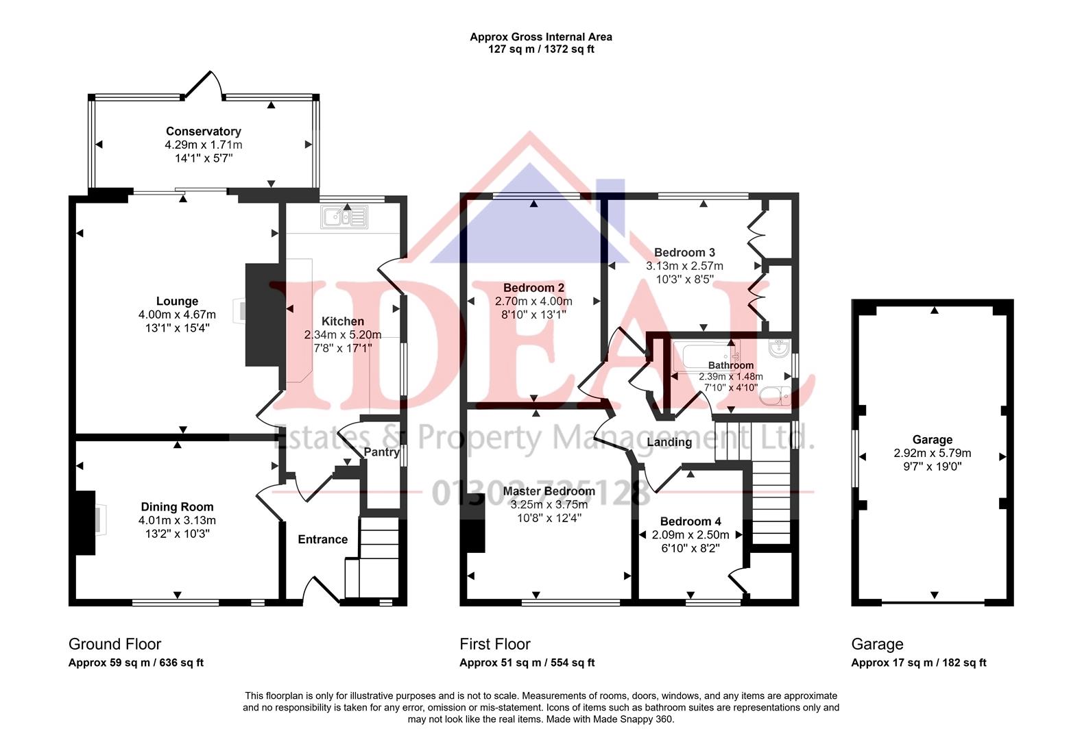 31, Beaumont Avenue, Woodlands, Doncaster floorplan