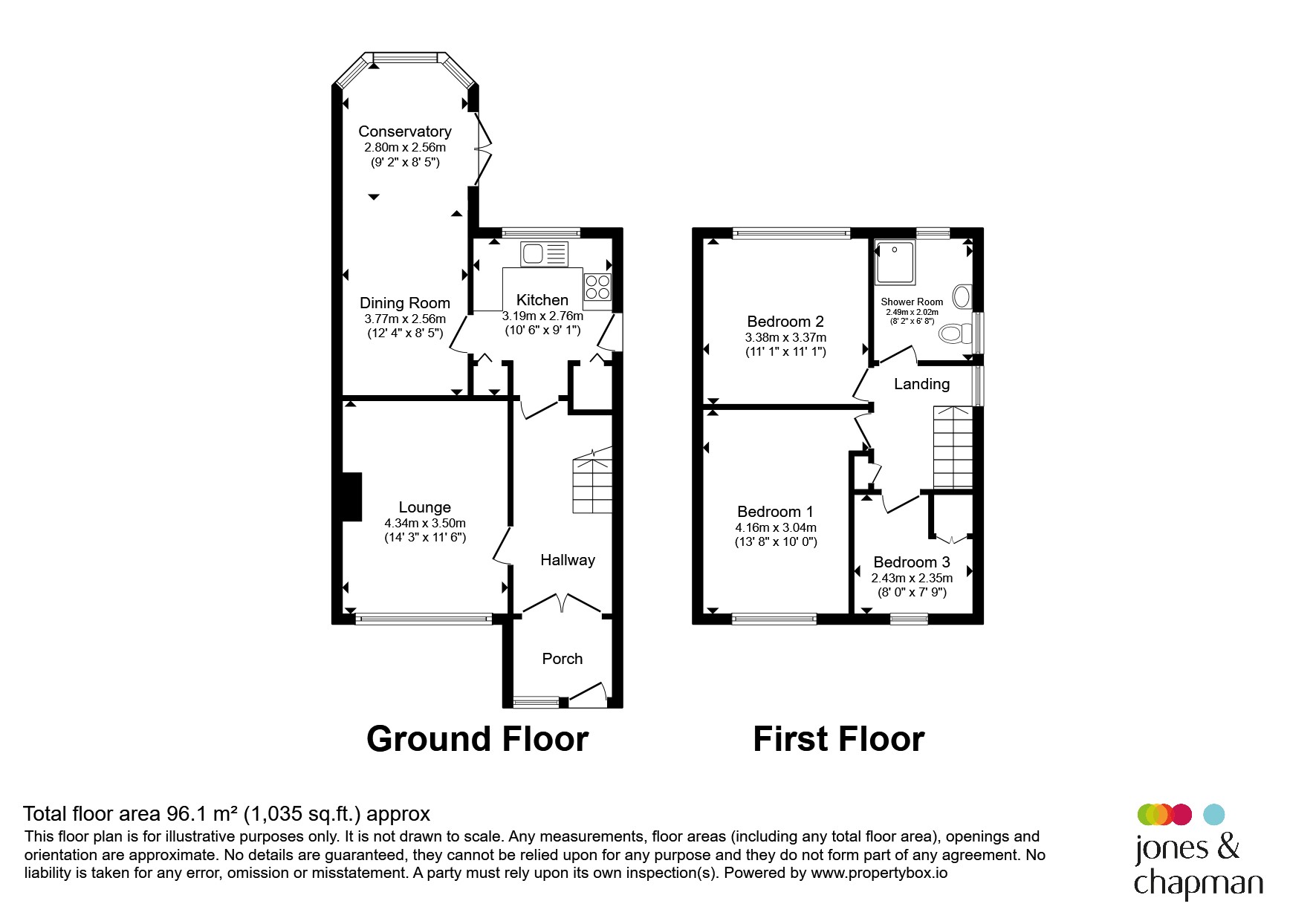 13, Philips Lane, Ellesmere Port floorplan