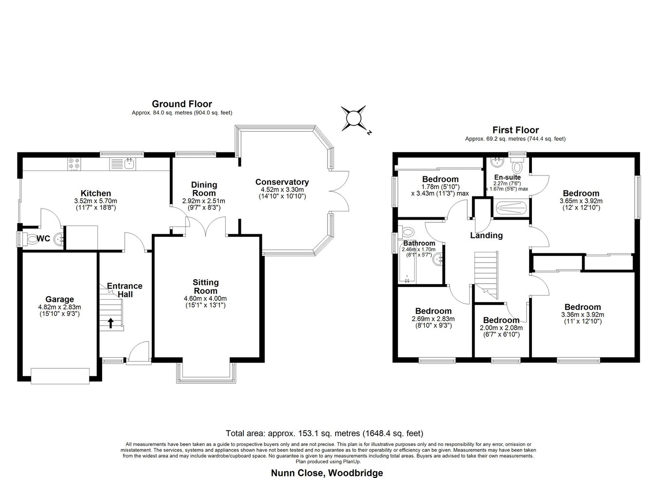 49, Nunn Close, Woodbridge floorplan