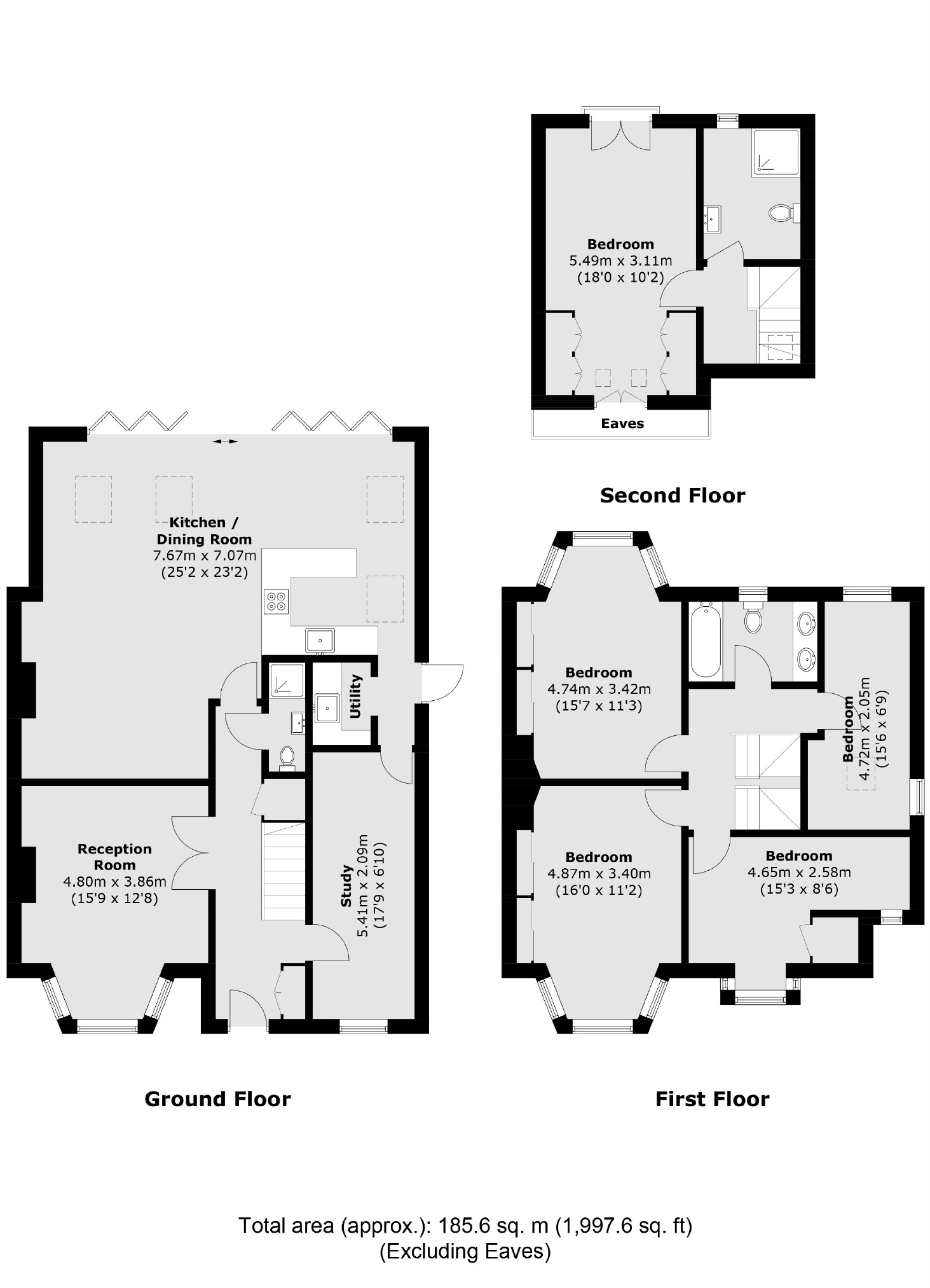 Dickerage Road, Kingston Upon Thames KT1, 5 bedroom semidetached house