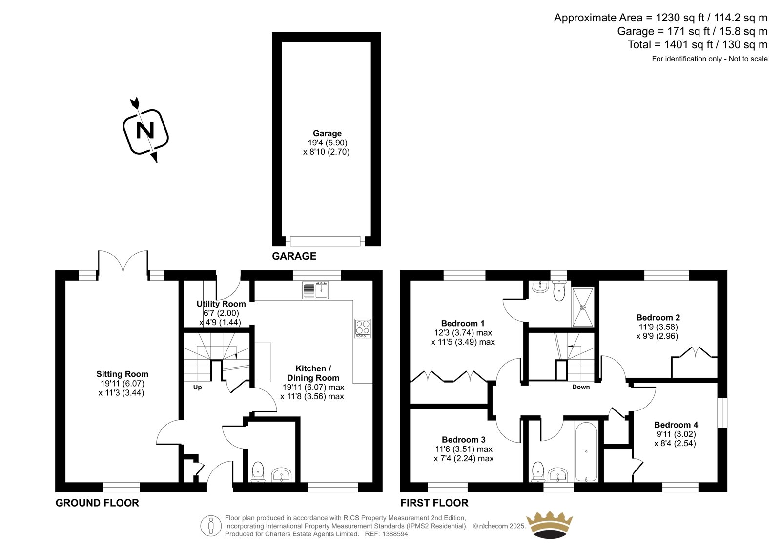 16, Brunel Way, Fareham floorplan