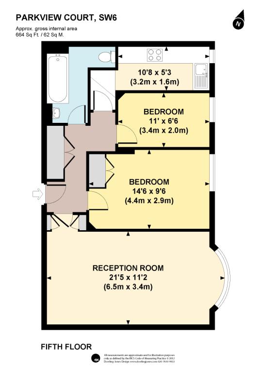 2 Bedrooms Flat to rent in Parkview Court, Fulham High Street, Fulham/ Parsons Green SW6