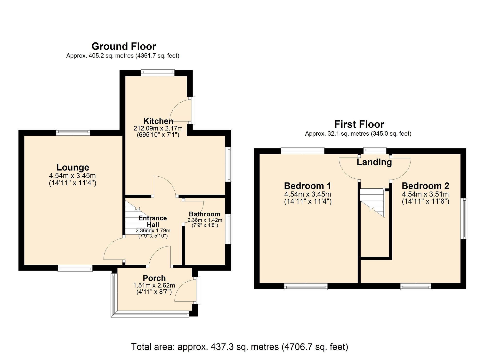 6 Hereford Road, Blackburn floorplan