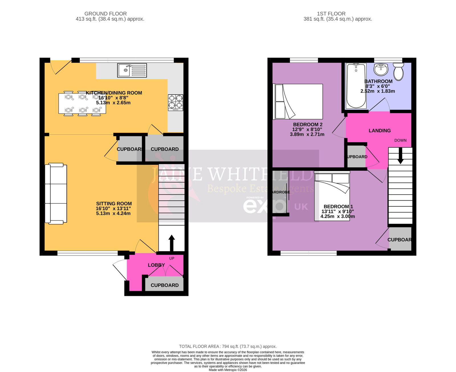 3, Springfield Close, Corsham floorplan