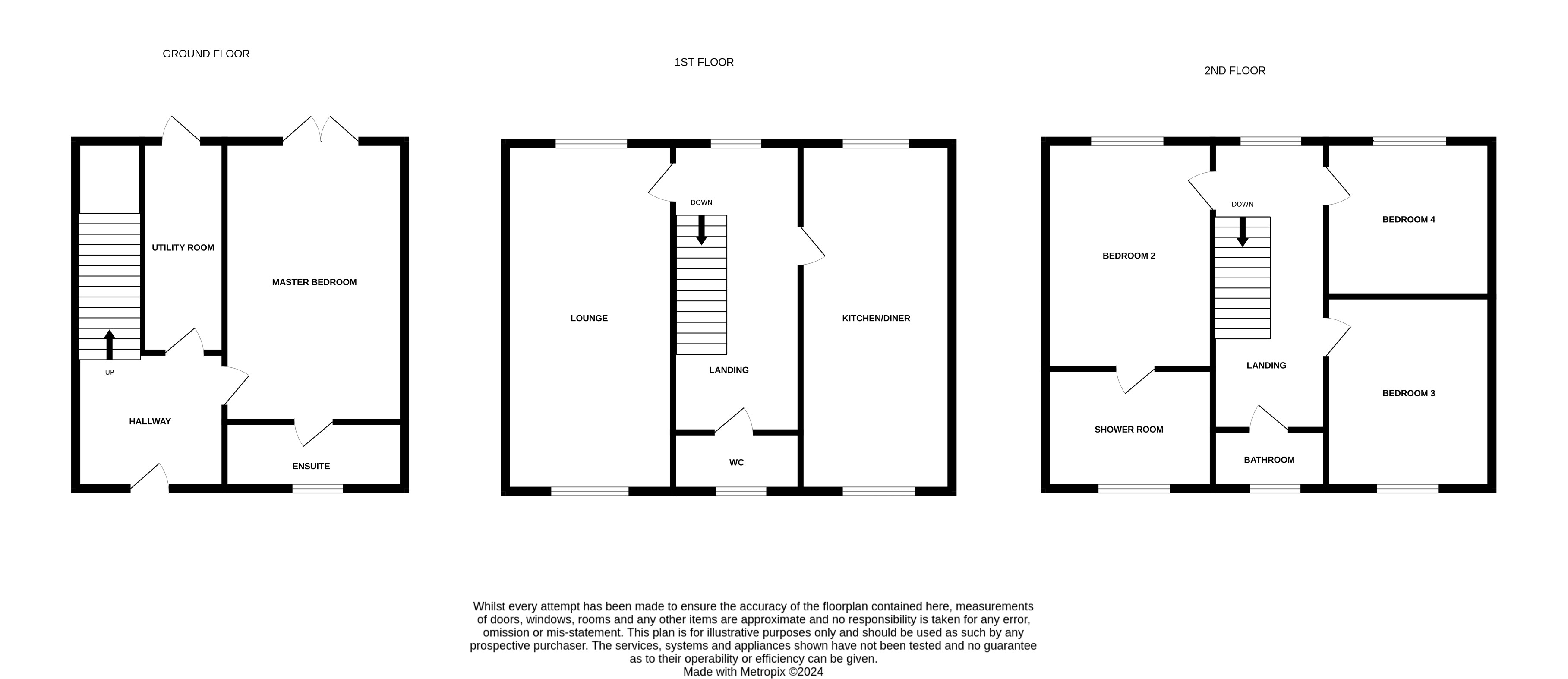 36, Valentinus Crescent, Colchester floorplan