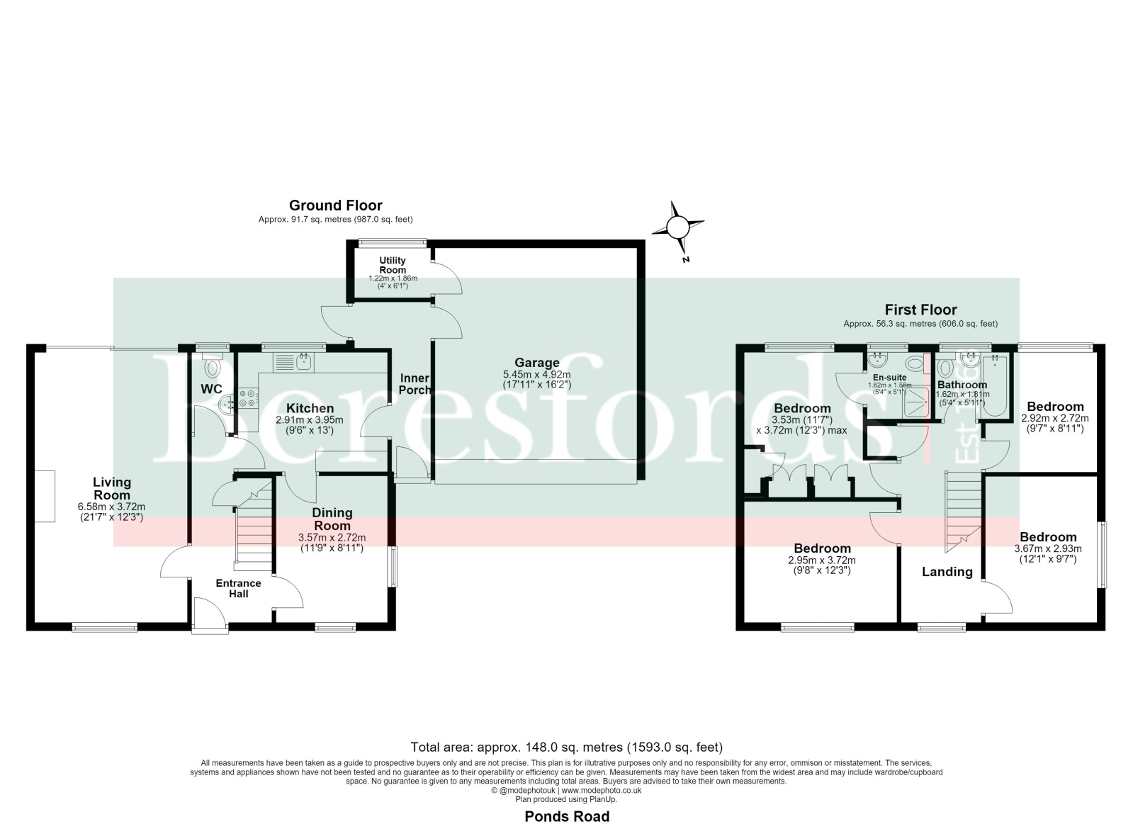 25, Ponds Road, Essex floorplan