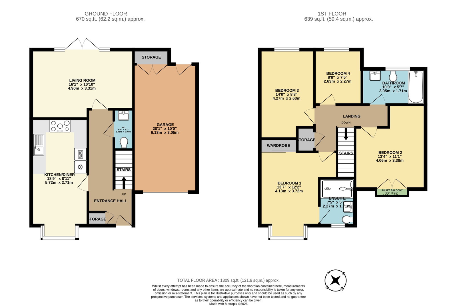 29p, Manley Boulevard, Snodland floorplan
