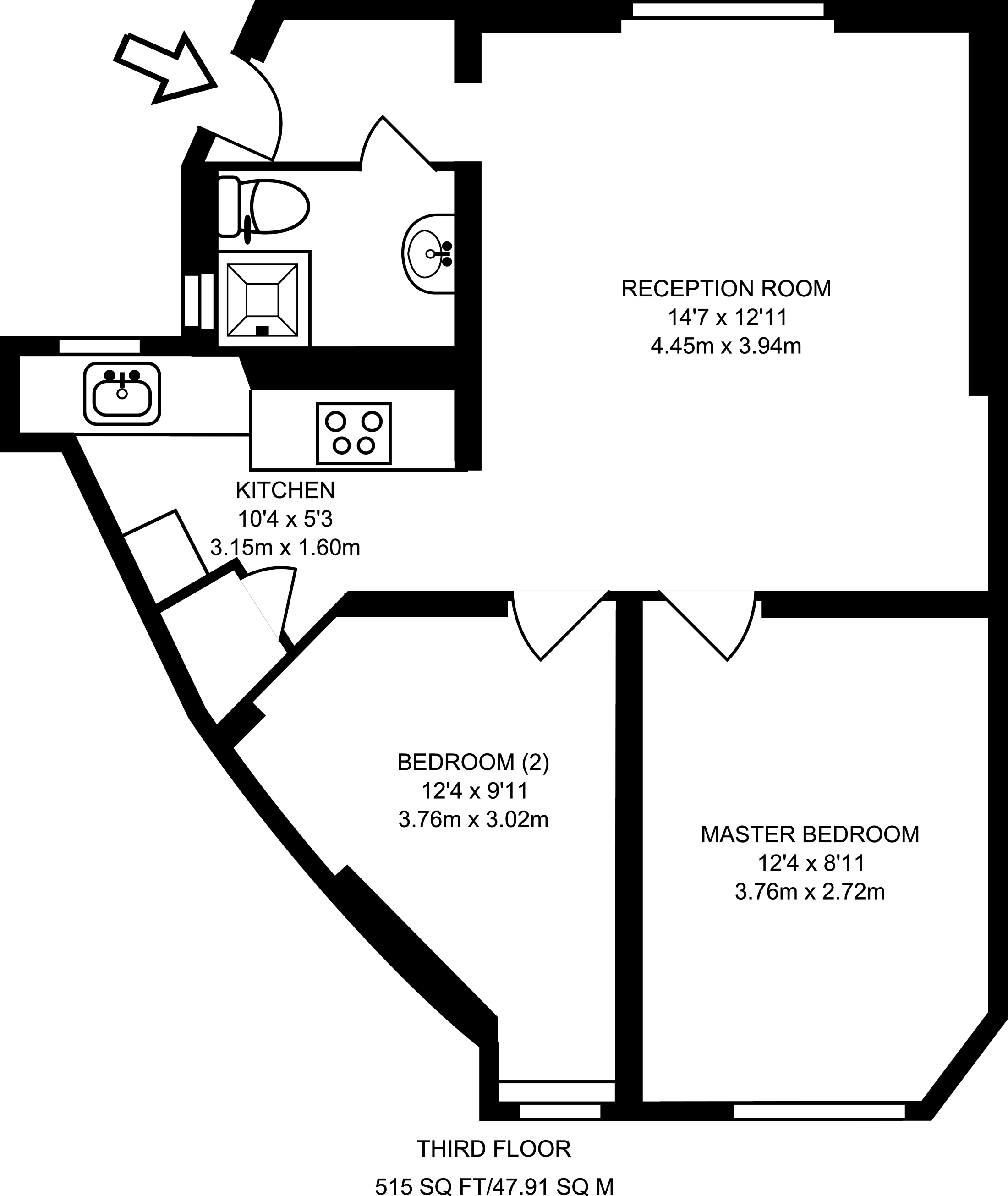 2 Bedrooms Flat to rent in Kensington Mall, Notting Hill Gate W8