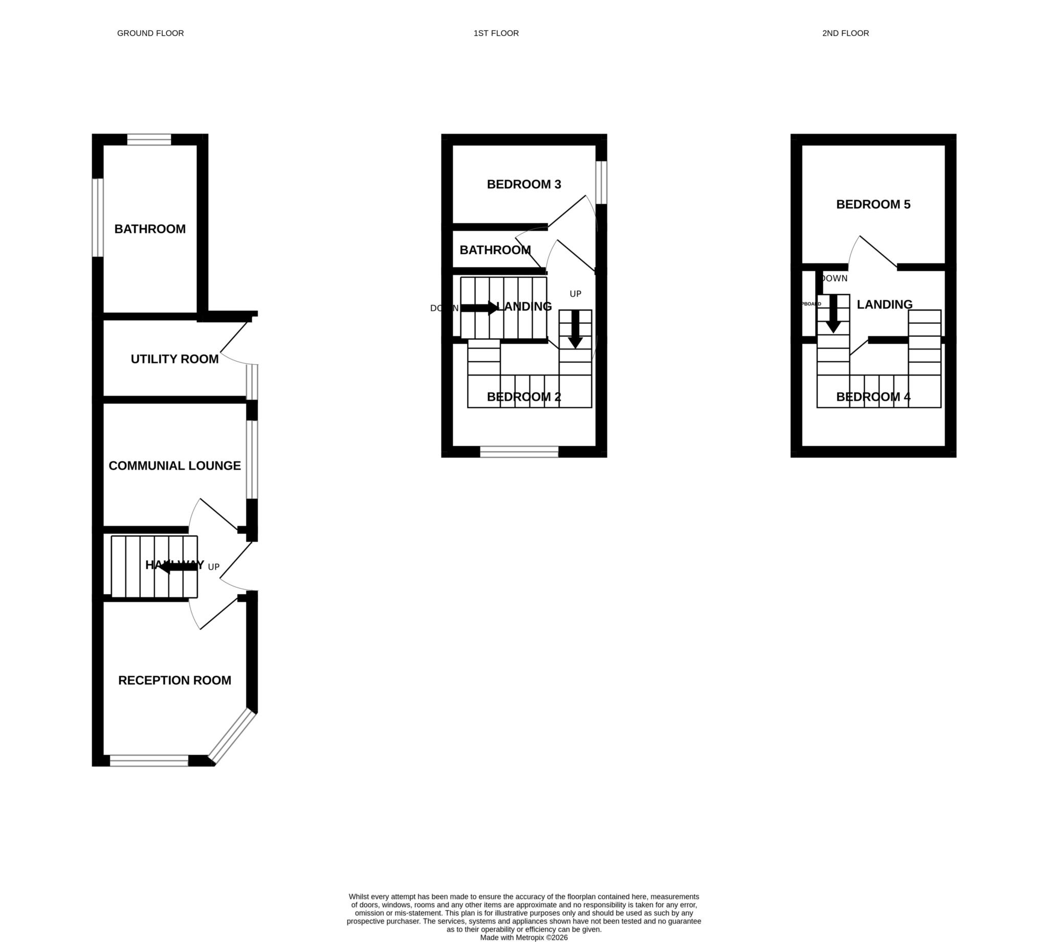 62, Castlegate, Grantham floorplan