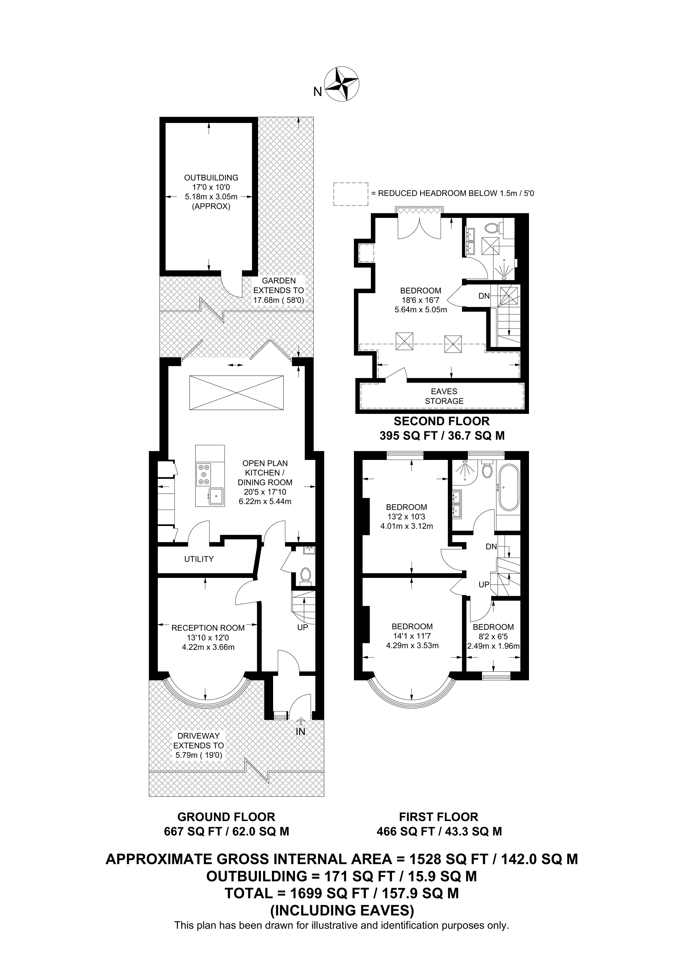 Church Drive, Kingsbury floorplan