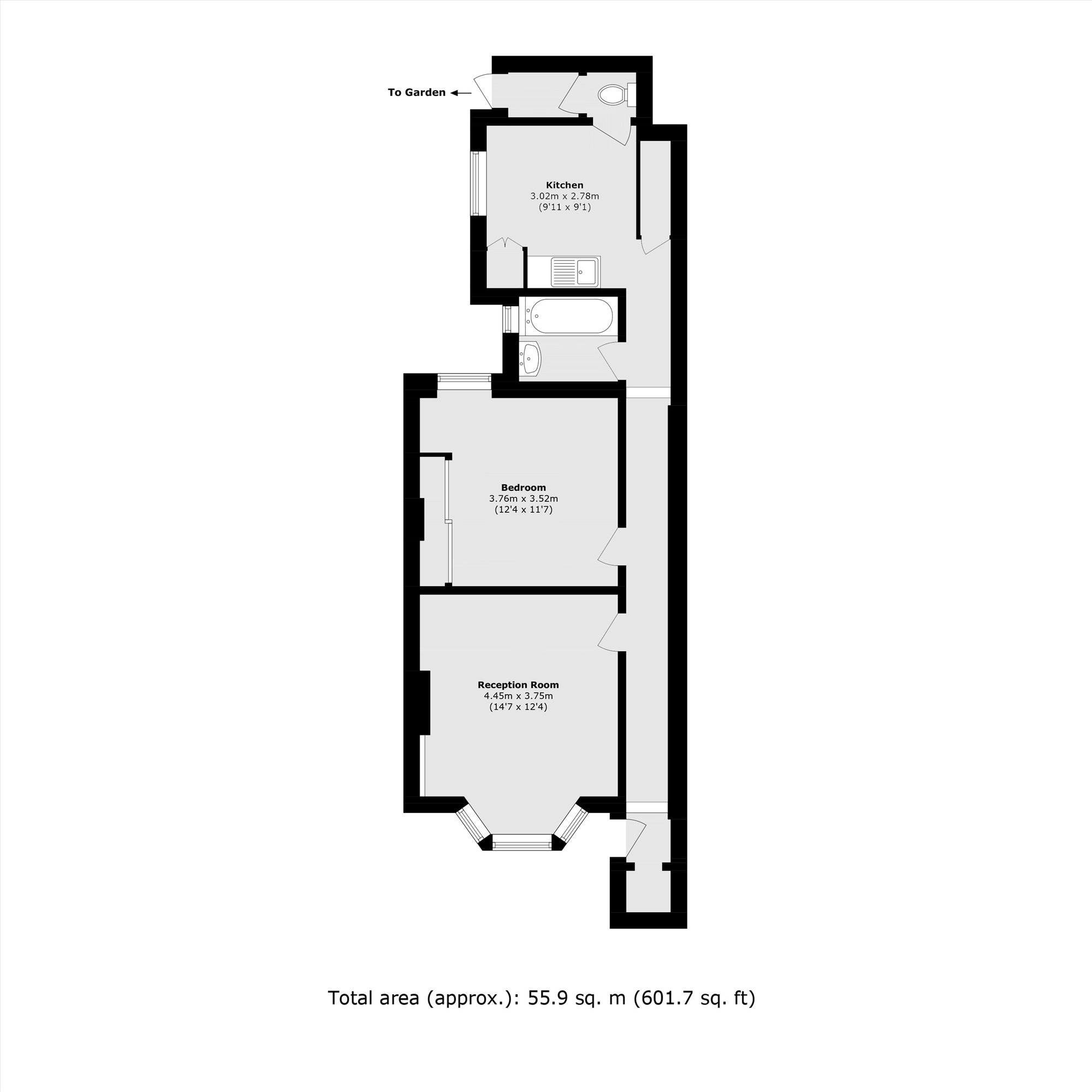 LGF, 30, Halford Road, London floorplan