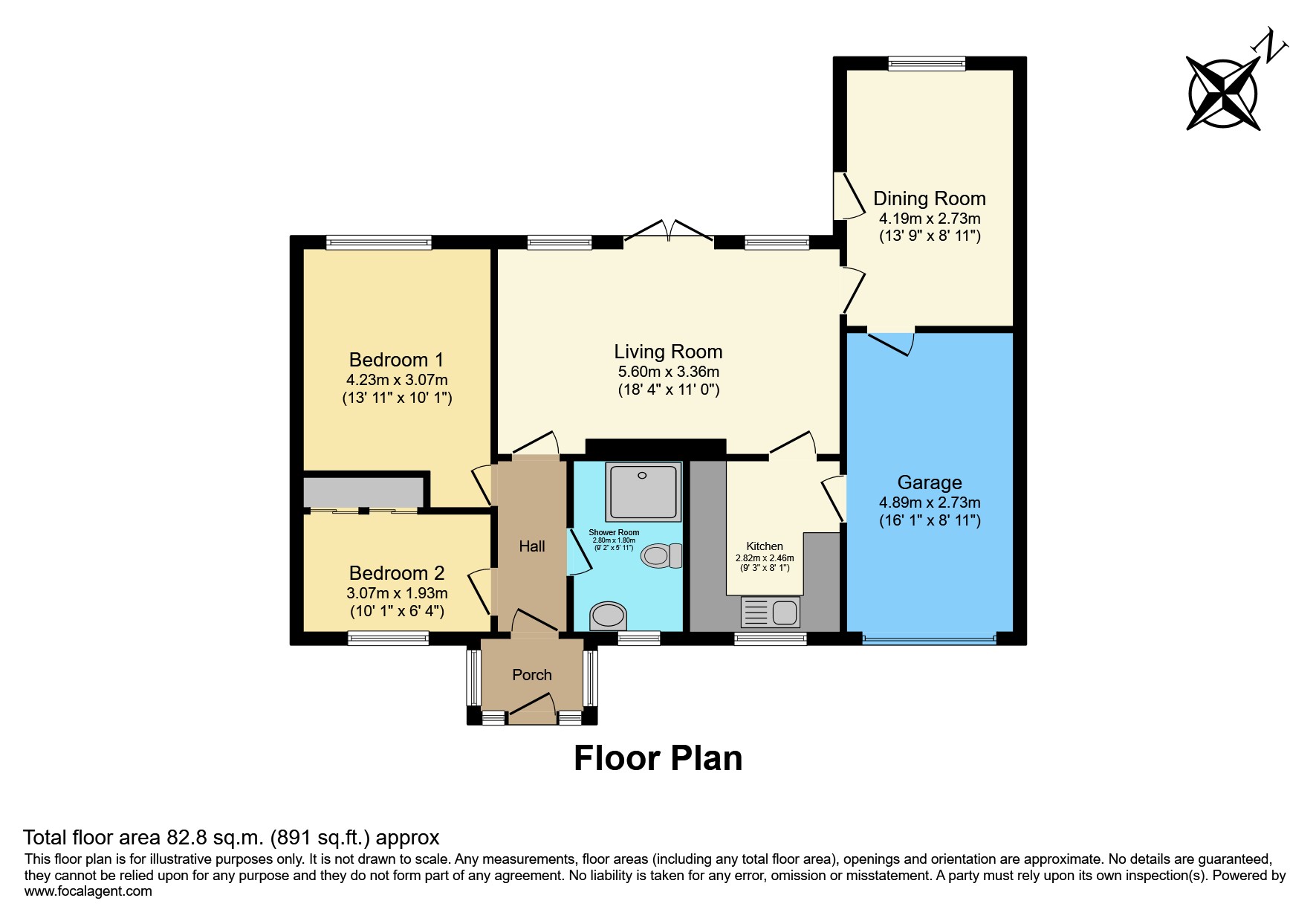 7, Colliers Close, Summer Hayes, Willenhall floorplan
