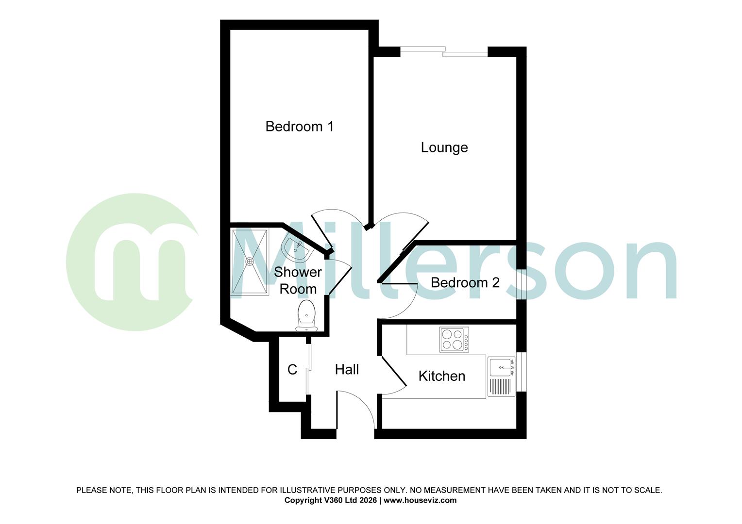 15, Dowr Close, Launceston floorplan