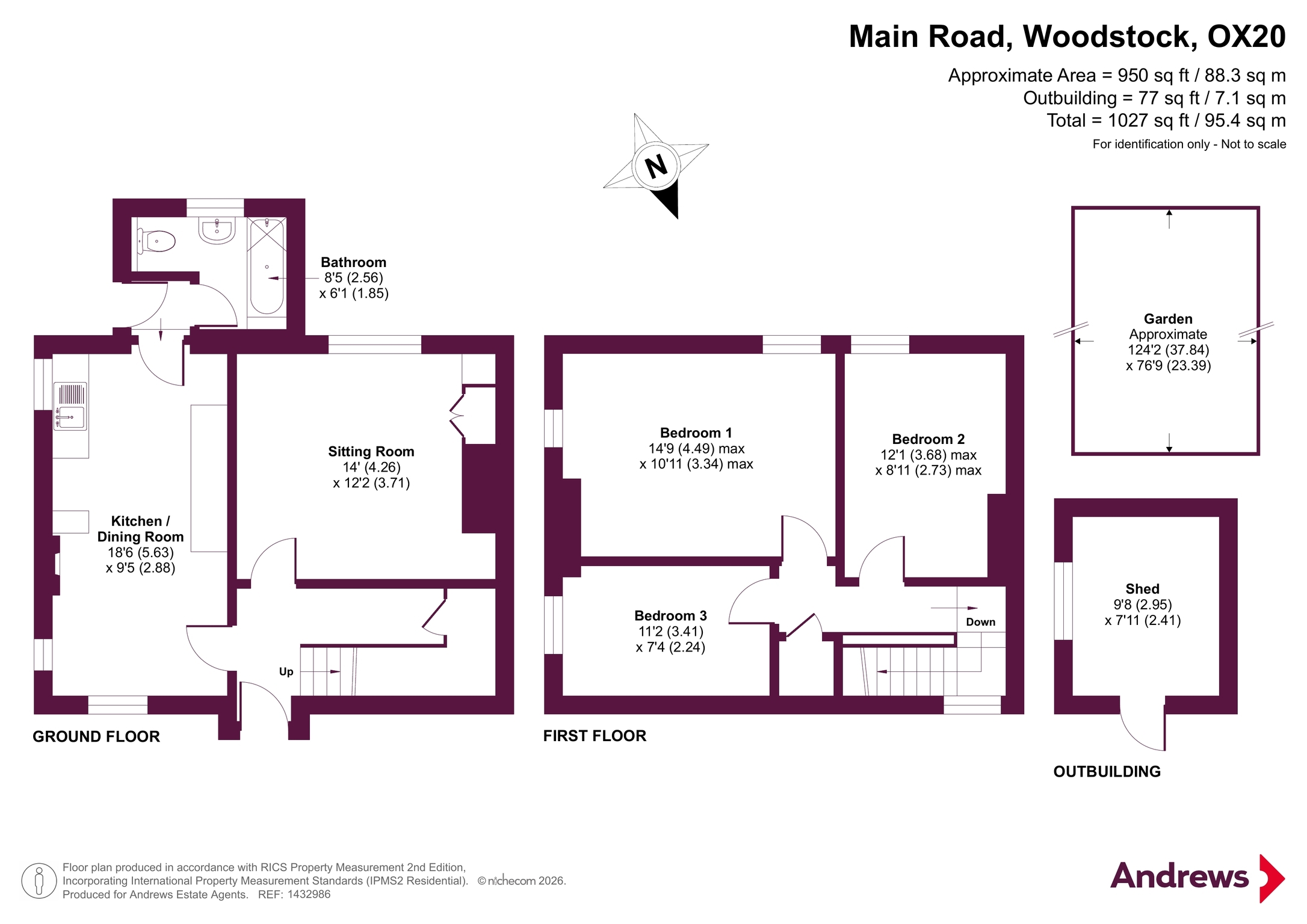 3, Main Road, Woodstock floorplan