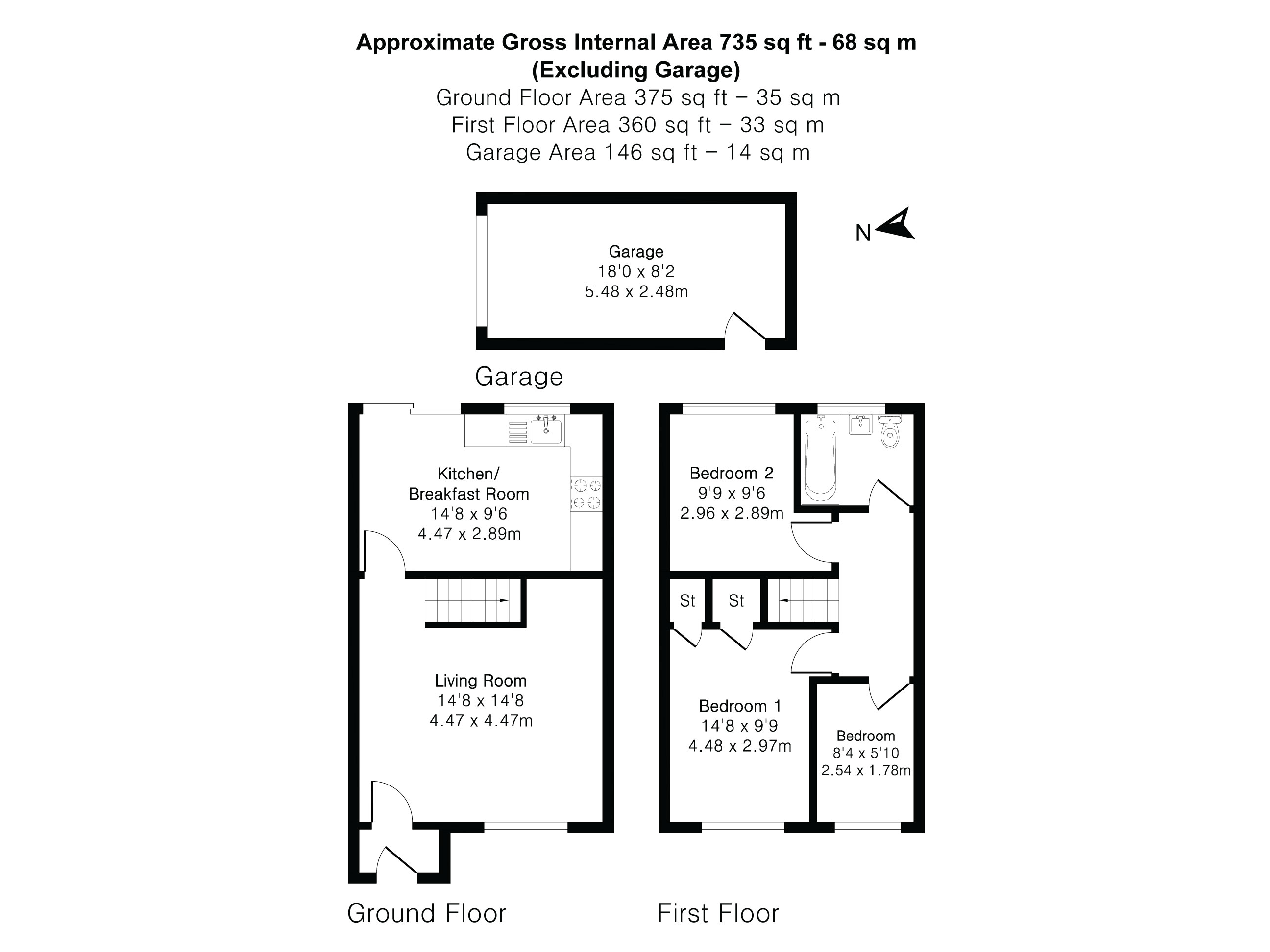8, Goodson Walk, Oxford floorplan