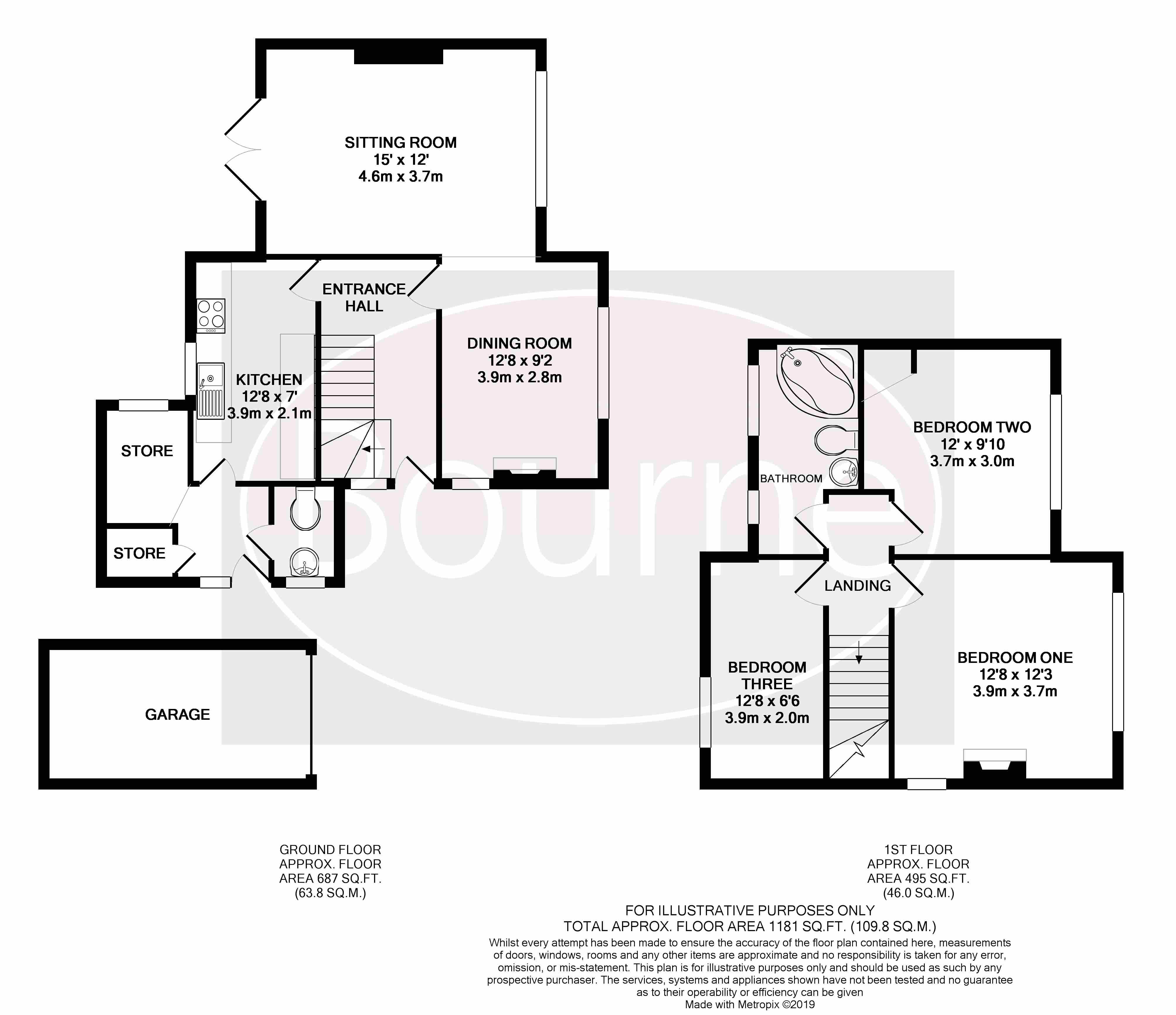 3 Bedrooms Semi-detached house for sale in Brooklands Road, Farnham, Surrey GU9