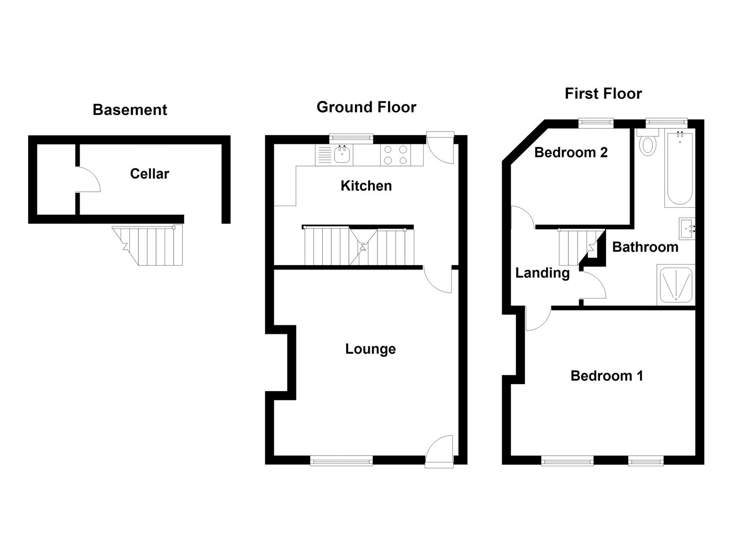 1, Audsleys Yard, Wakefield floorplan