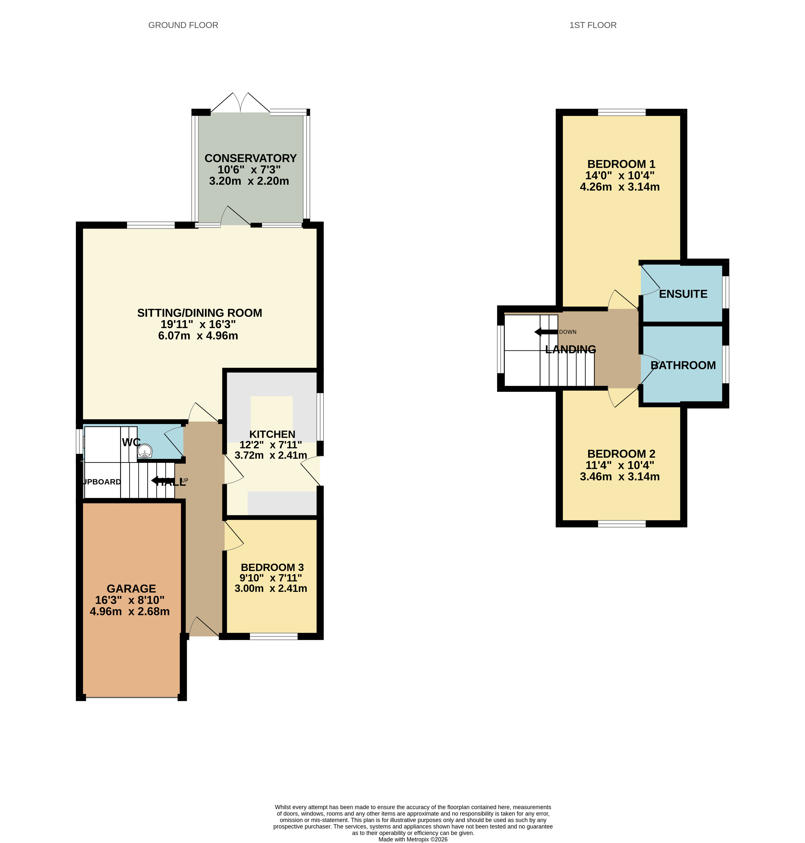 14, The Martells, Barton On Sea floorplan