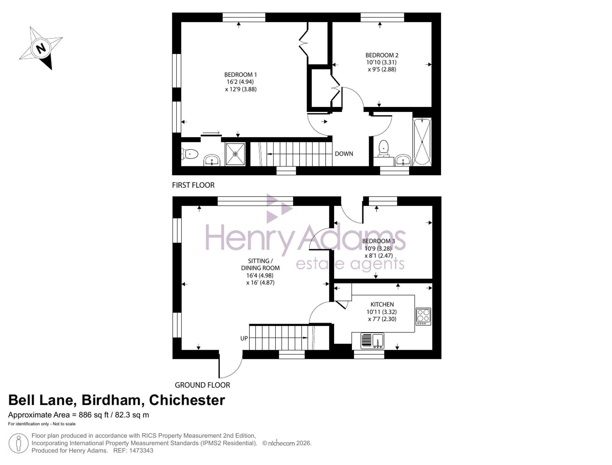 Earnley Cottage Bell Lane, Chichester floorplan