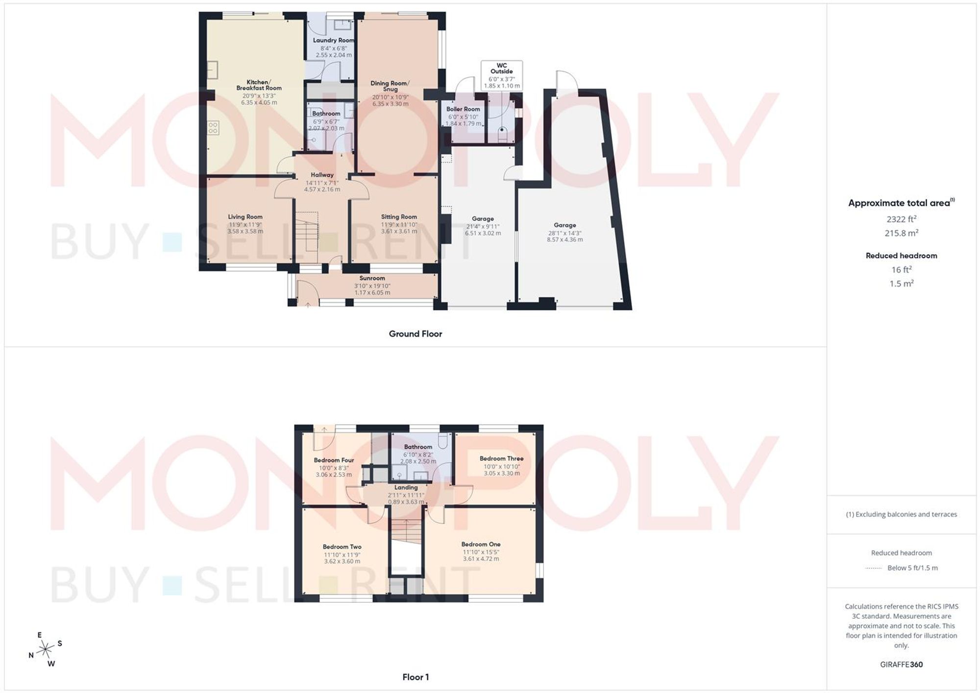 30 Vicarage Fields, Wrexham floorplan