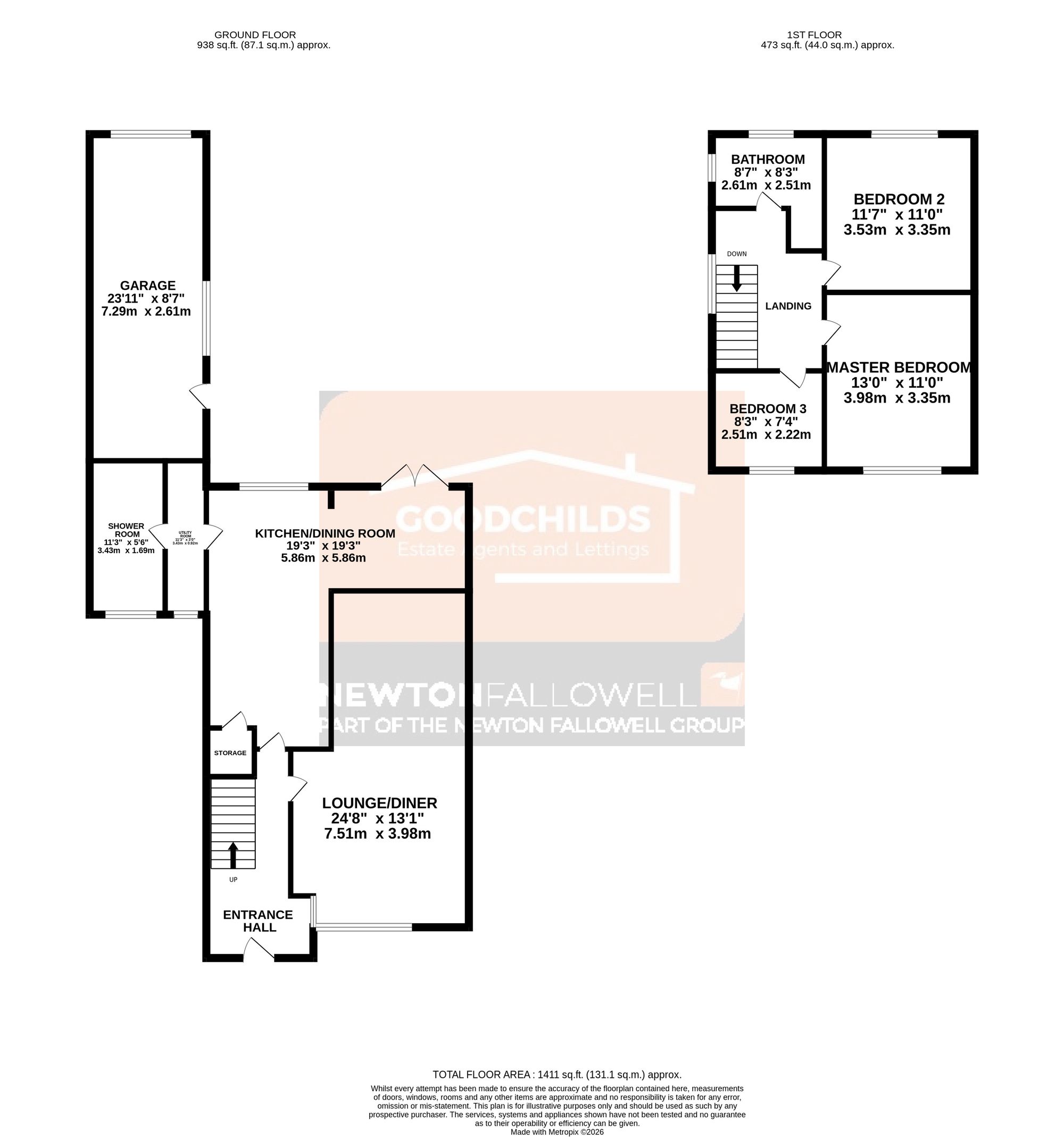 9 Toll Bar Road, Stoke-On-Trent floorplan