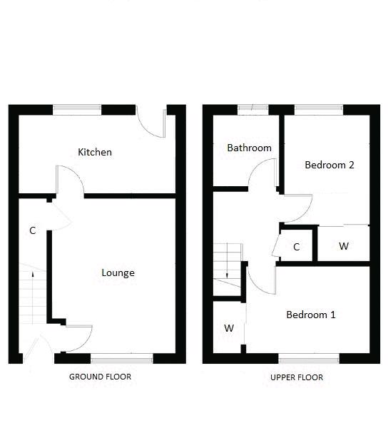 2 Bedrooms Terraced house for sale in Craigielea Road, Renfrew PA4