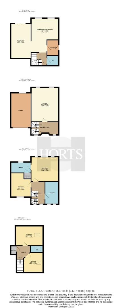 45A, Manor Road, Northampton floorplan
