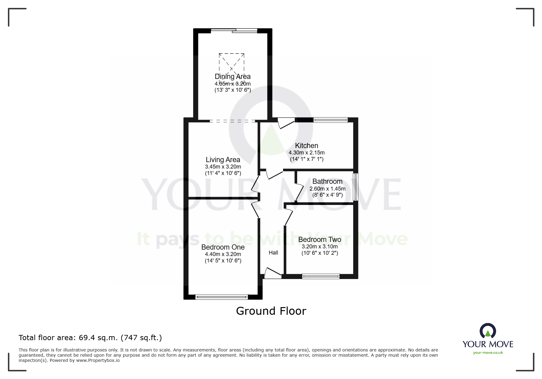 46, Brightling Road, East Sussex floorplan