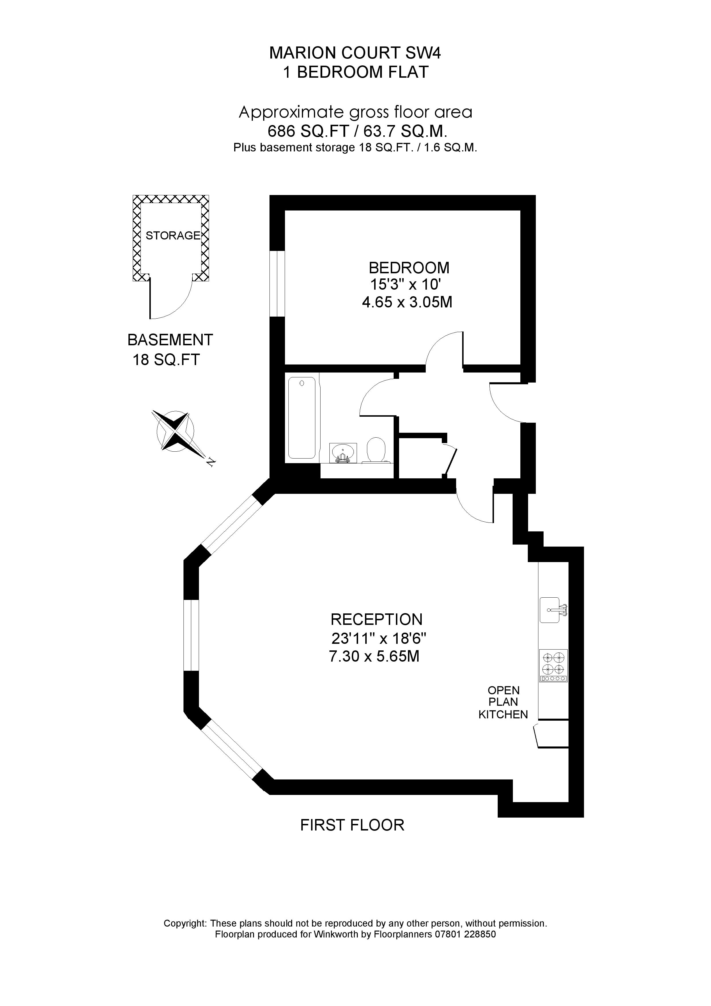 Marion Court, 68 Mccall Close, London SW4, 1 bedroom flat for sale 64040268 PrimeLocation