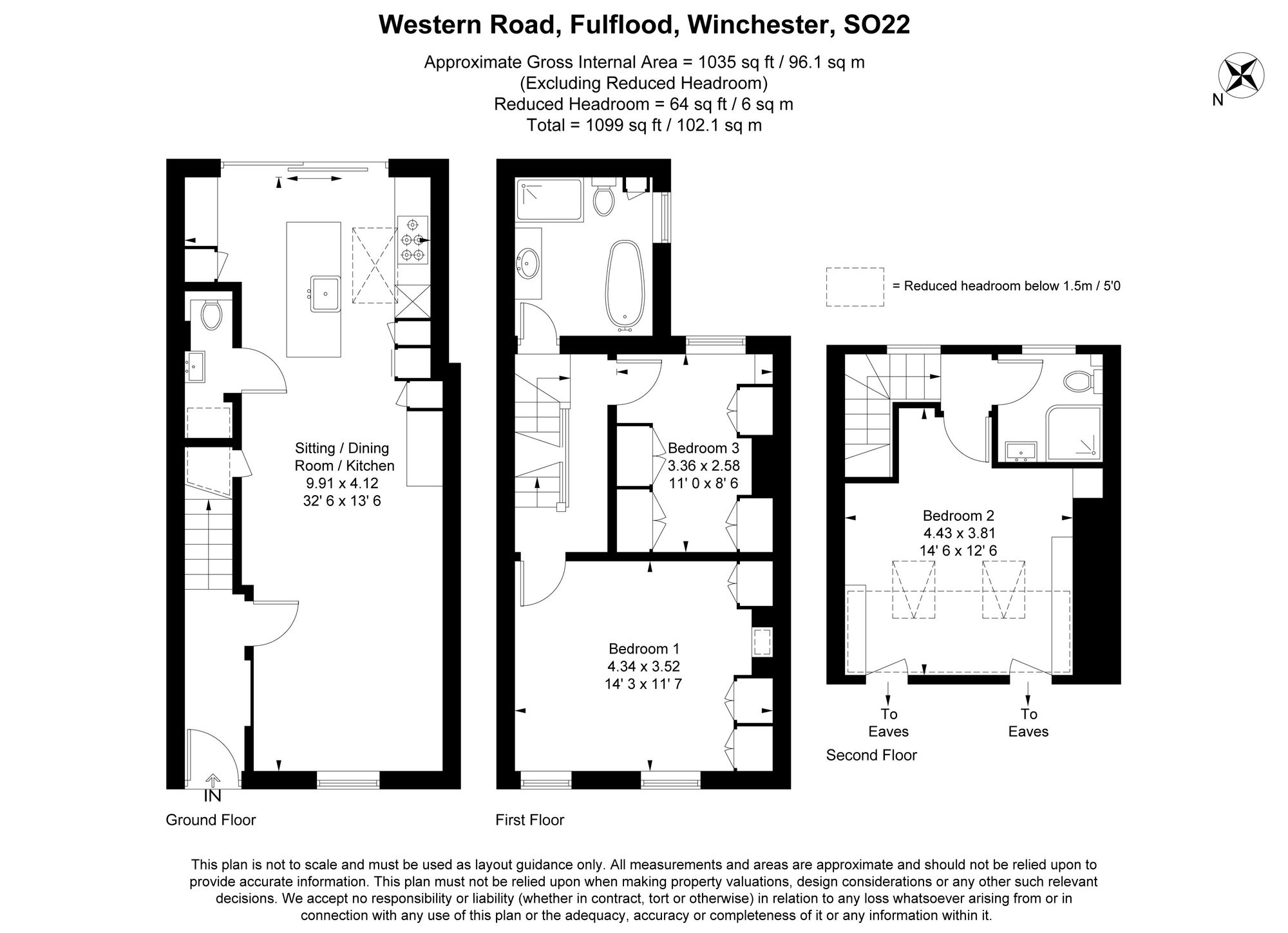 28 Western Road, Winchester floorplan