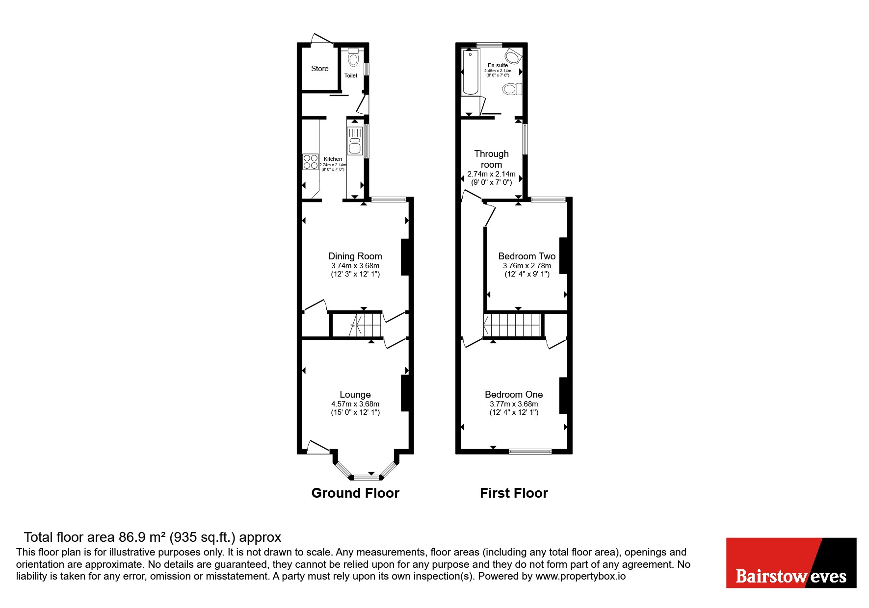 49, Forest Street, Nottingham floorplan