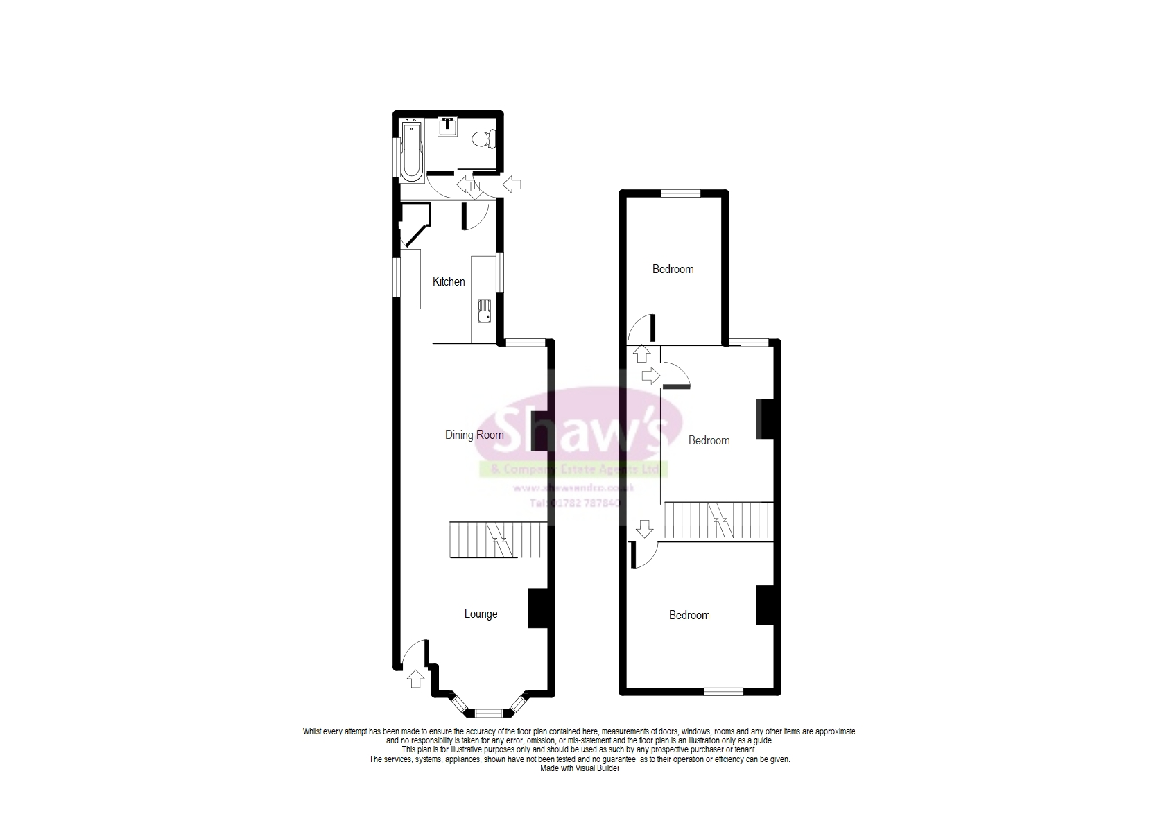 Park Road, Burslem, StokeOnTrent ST6, 3 bedroom terraced house for