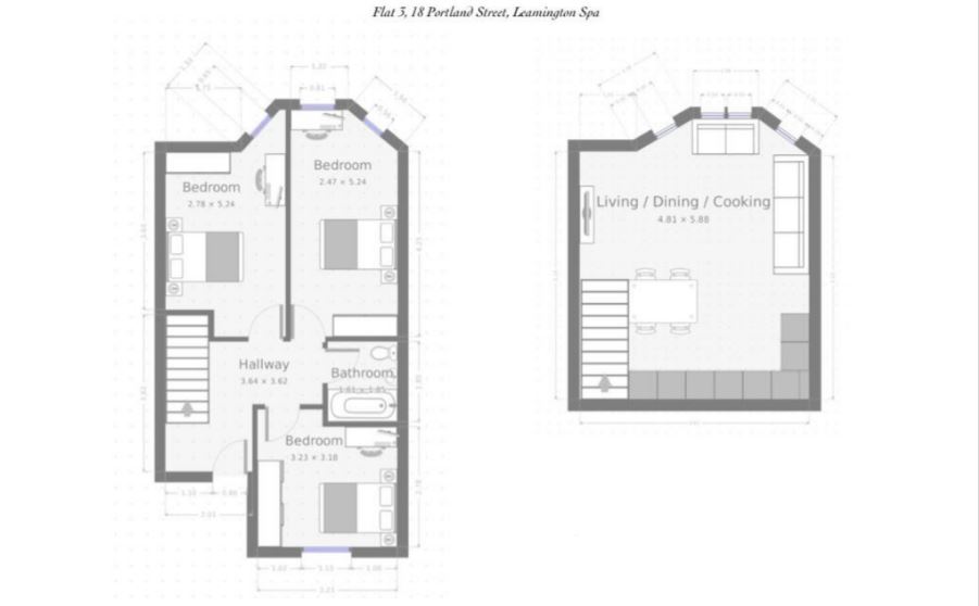 Leamington Spa floorplan
