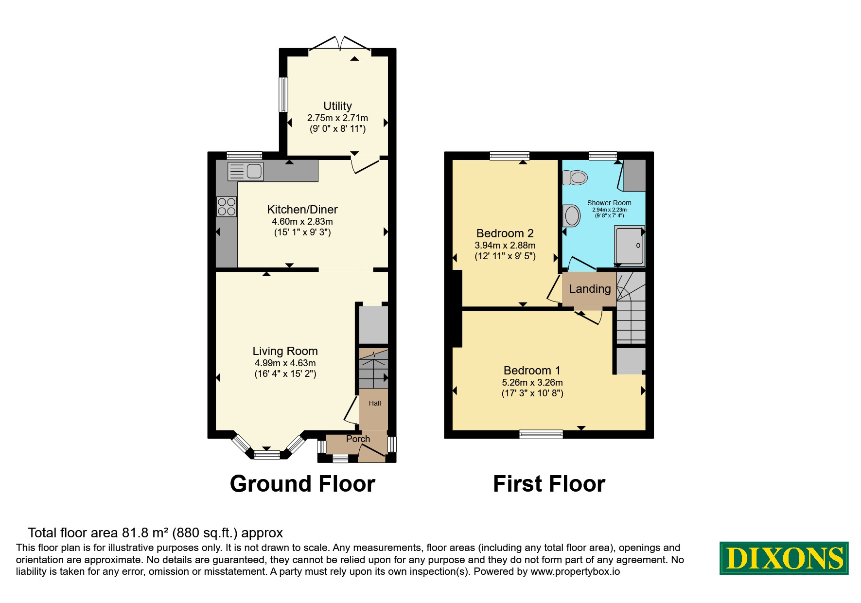 18, Wold Walk, West Midlands floorplan