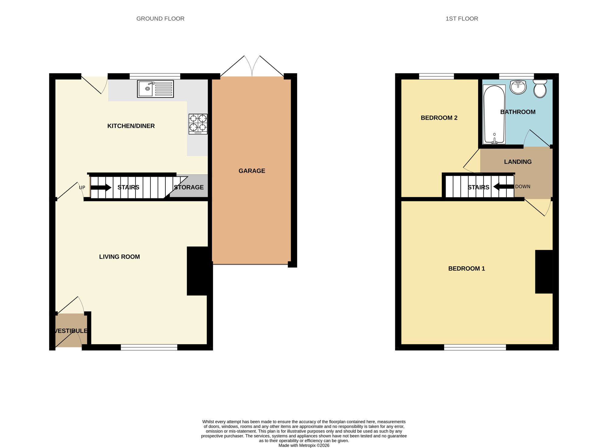 2 George Street, Bolton floorplan