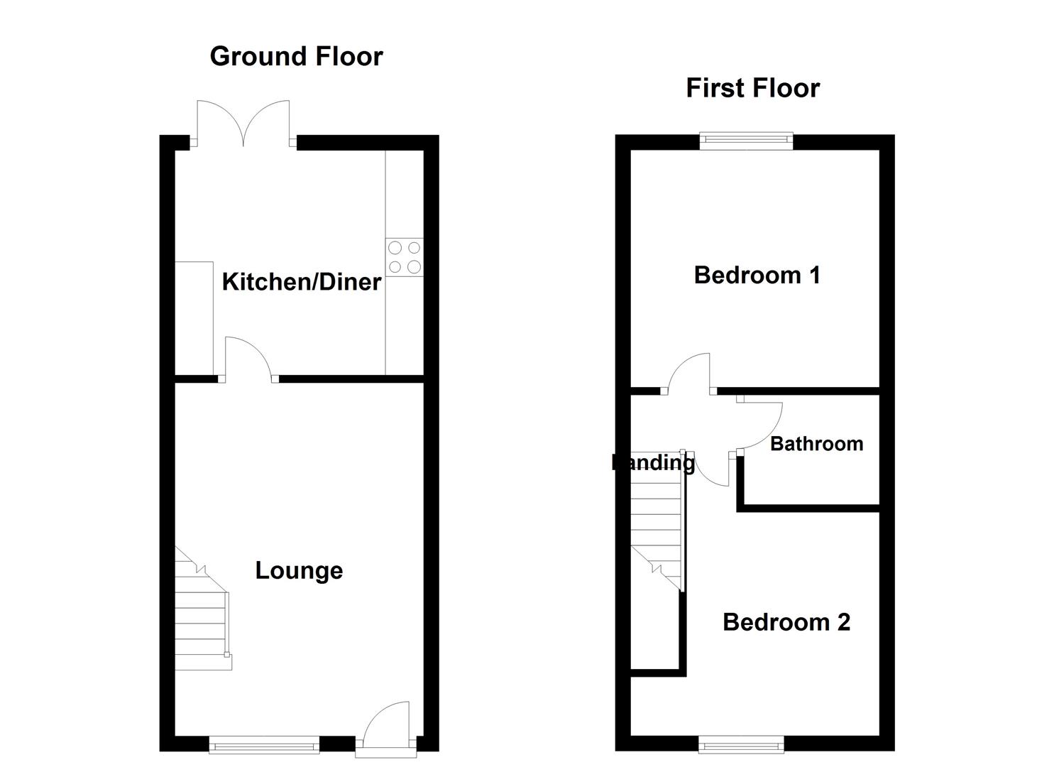 29, London Road, Stockport floorplan