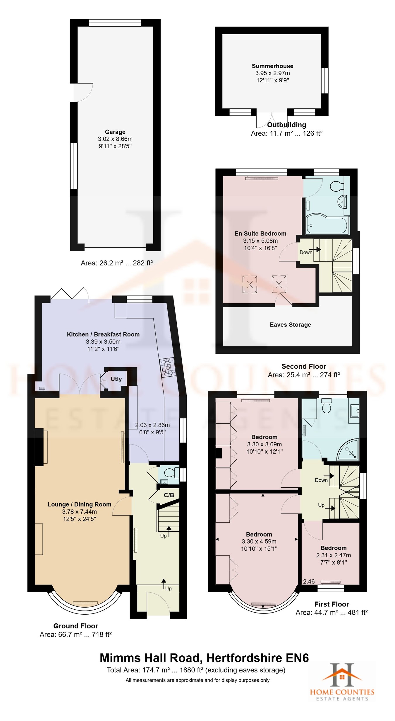 81, Mimms Hall Road, Potters Bar floorplan