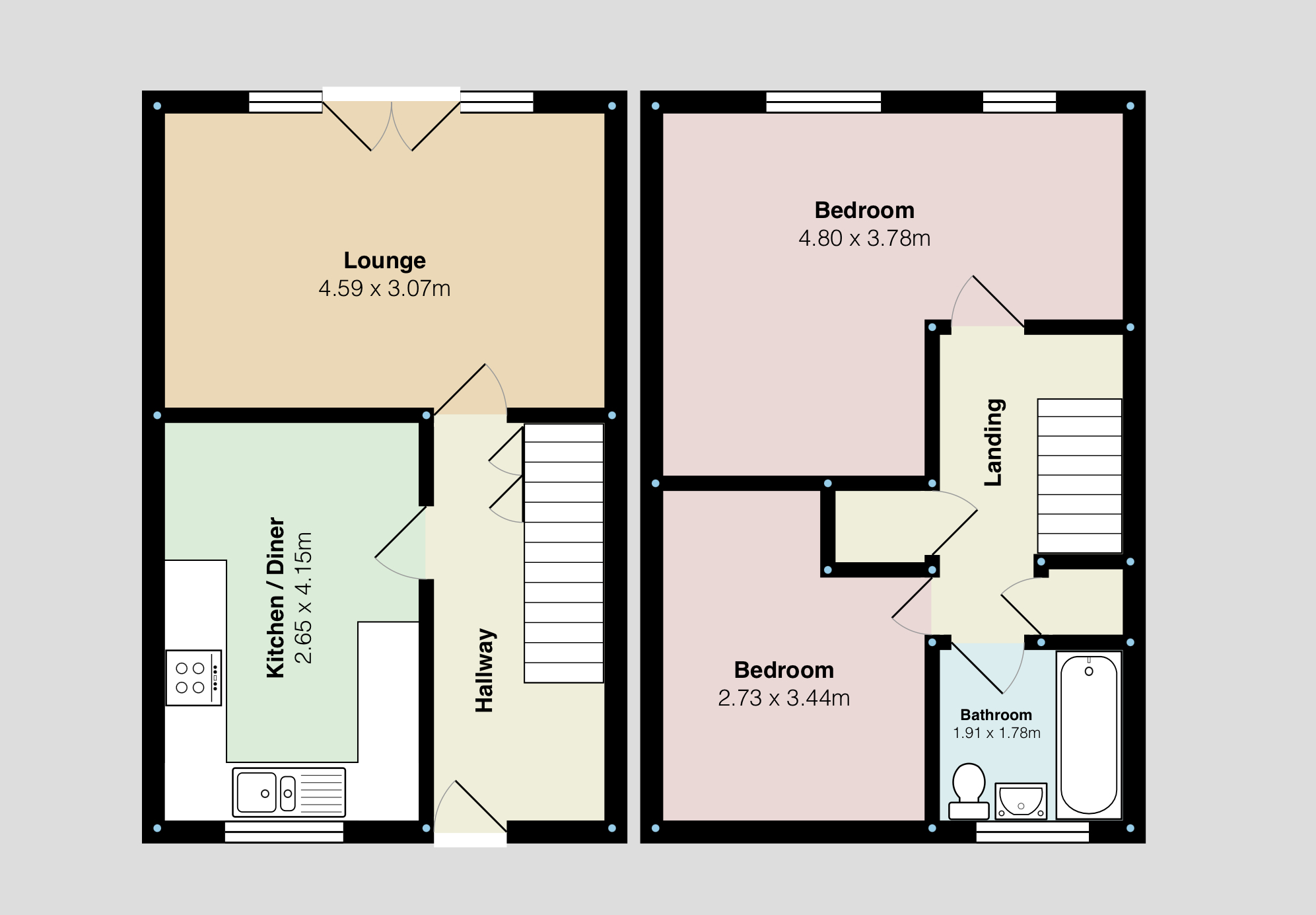 Merryhill Drive, Birmingham floorplan