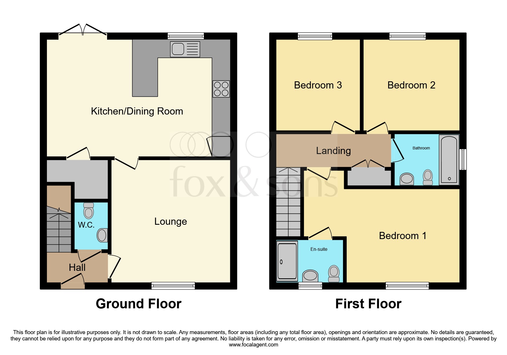 2, Tythings Mews, Tythings Court, Minehead floorplan