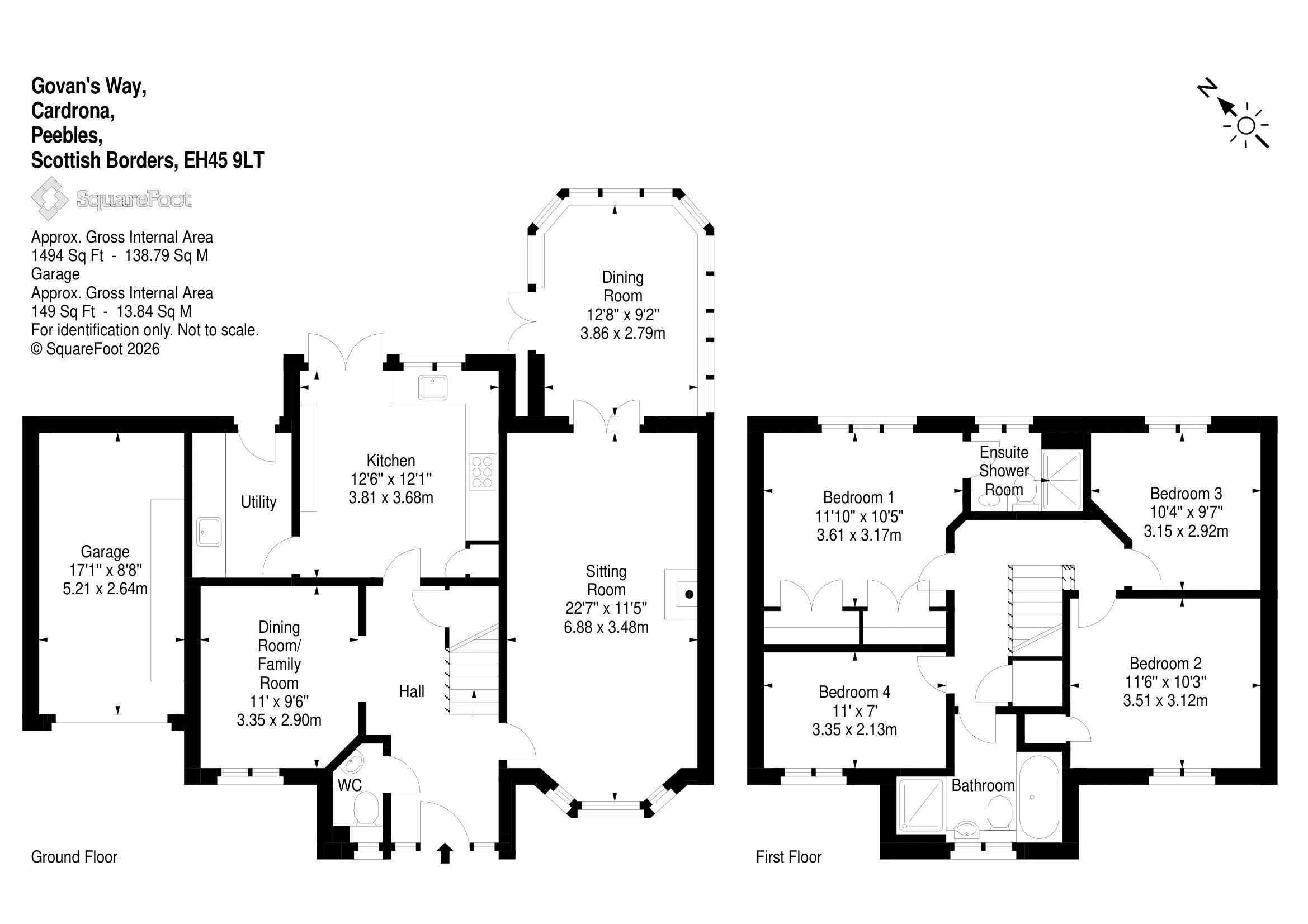 2, Govan's Way, Cardrona floorplan