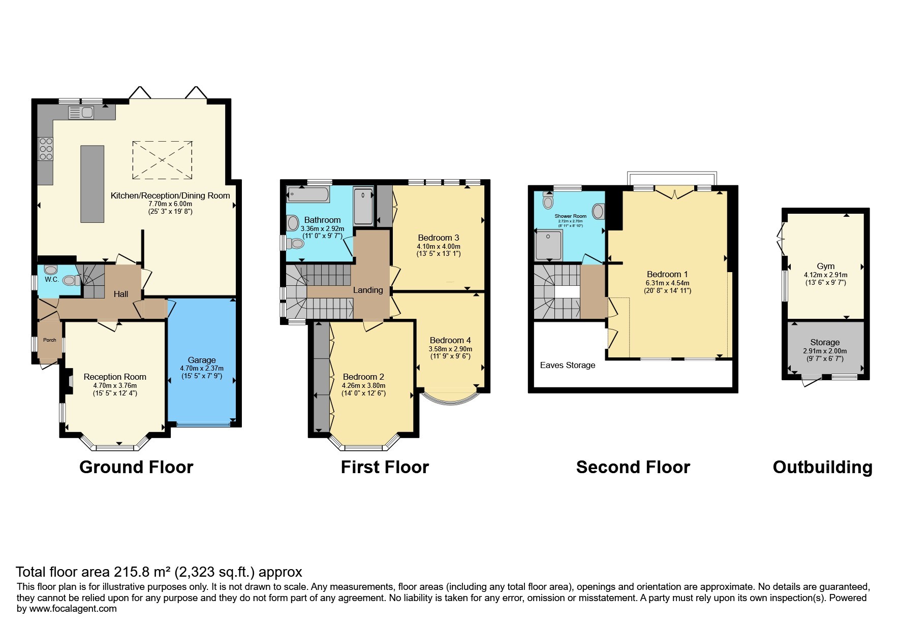 15, Osidge Lane, London floorplan